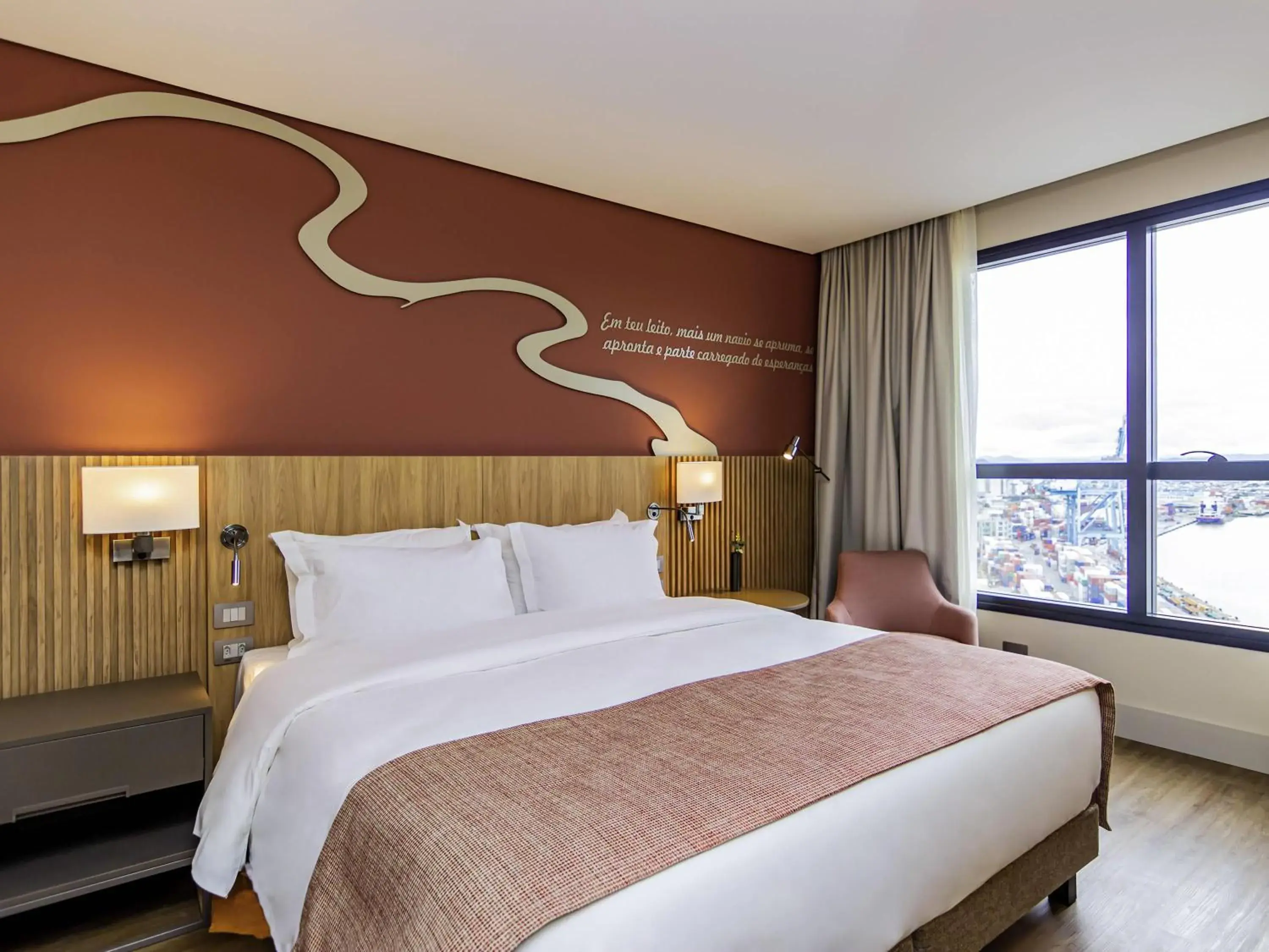 Bedroom, Bed in Mercure Itajai Navegantes Bedroom, Bed in Mercure Itajai Navegantes