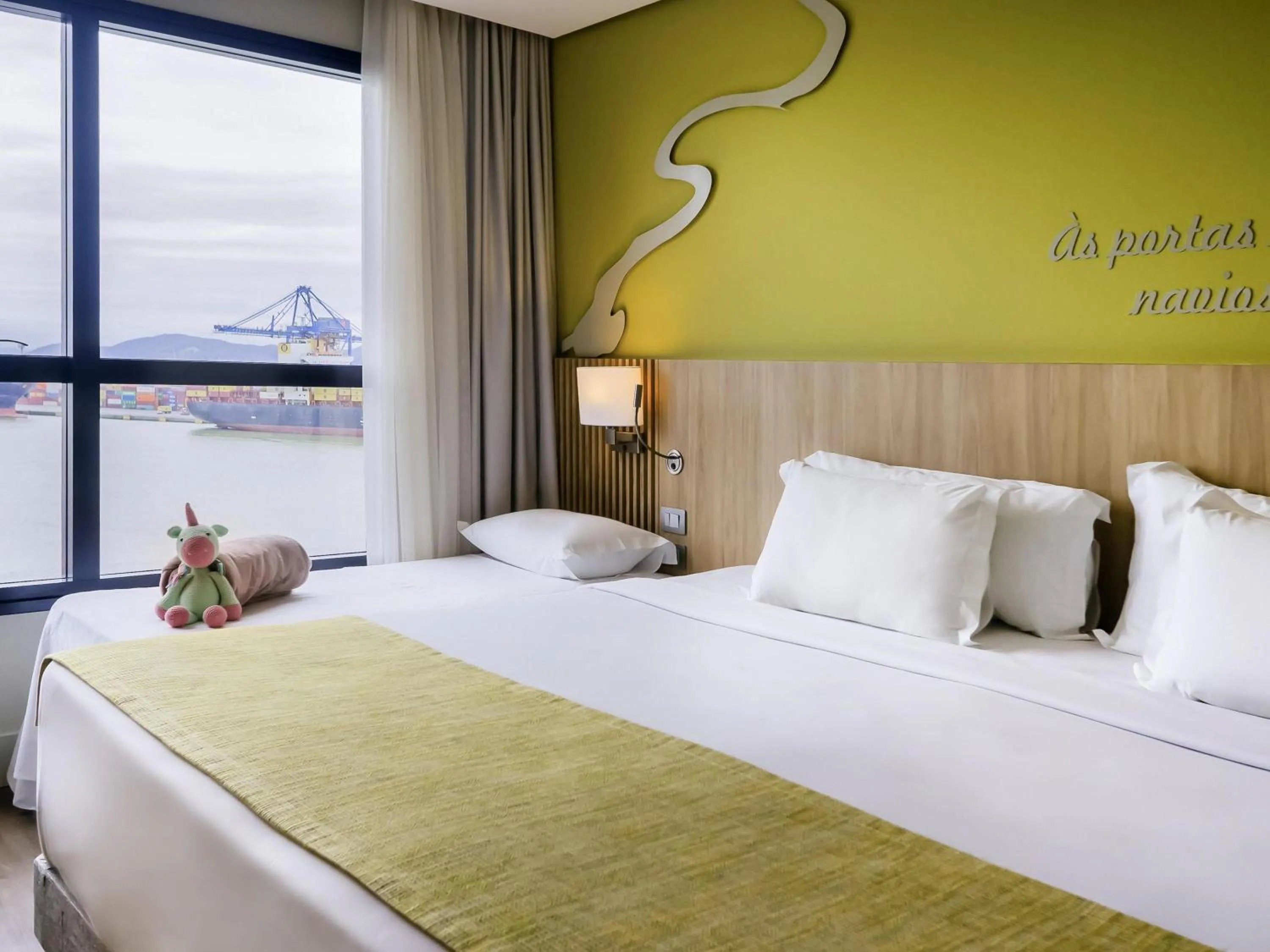 Bedroom, Bed in Mercure Itajai Navegantes