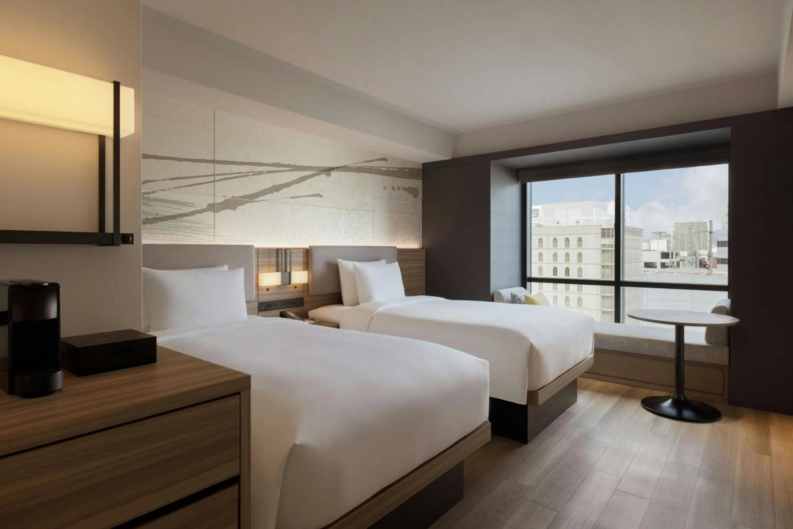 Photo of the whole room, Bed in Courtyard by Marriott Osaka Honmachi