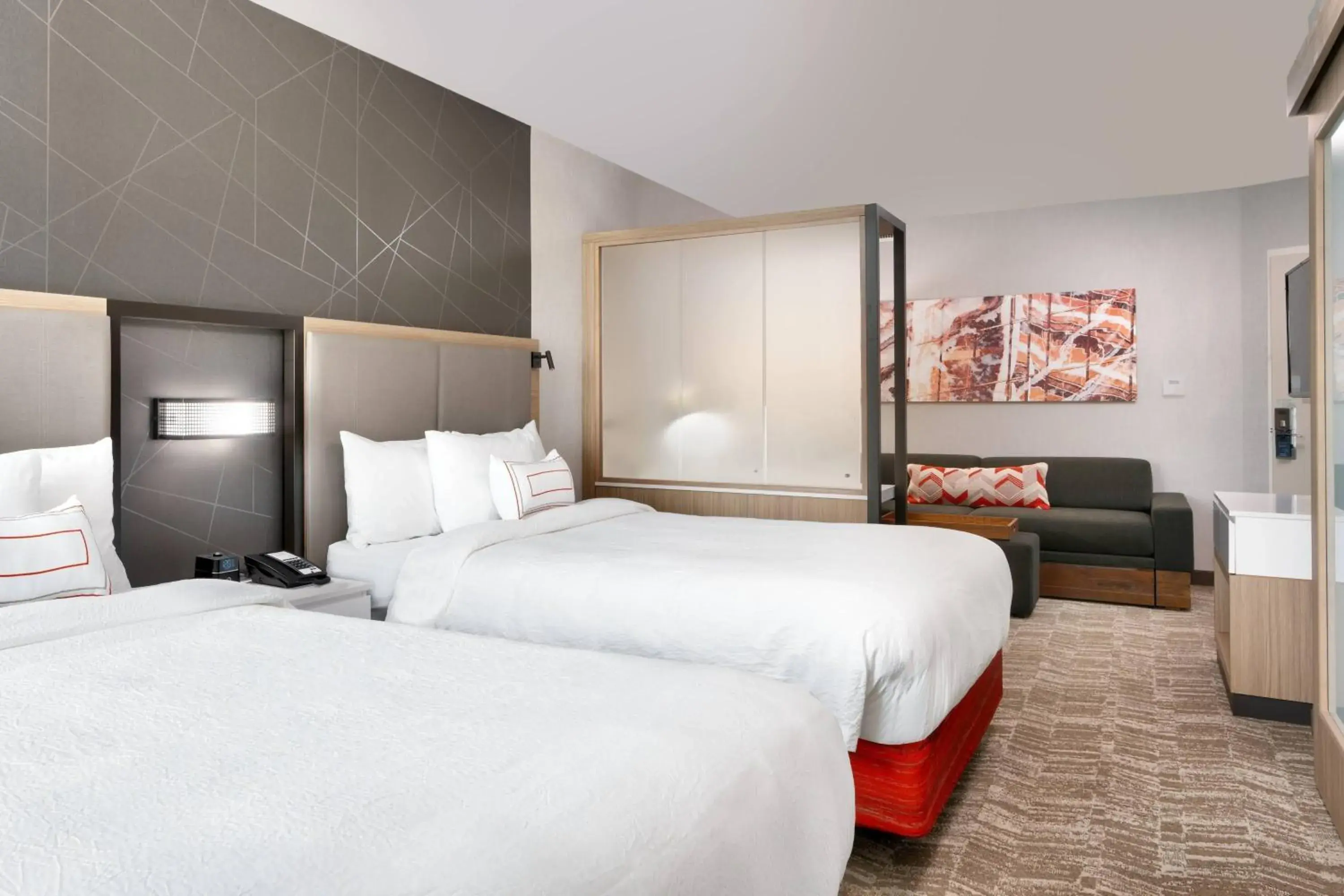 Suite with Two Queen Beds and Trundle Bed - Hearing Accessible in SpringHill Suites by Marriott Salt Lake City Sugar House Suite with Two Queen Beds and Trundle Bed - Hearing Accessible in SpringHill Suites by Marriott Salt Lake City Sugar House