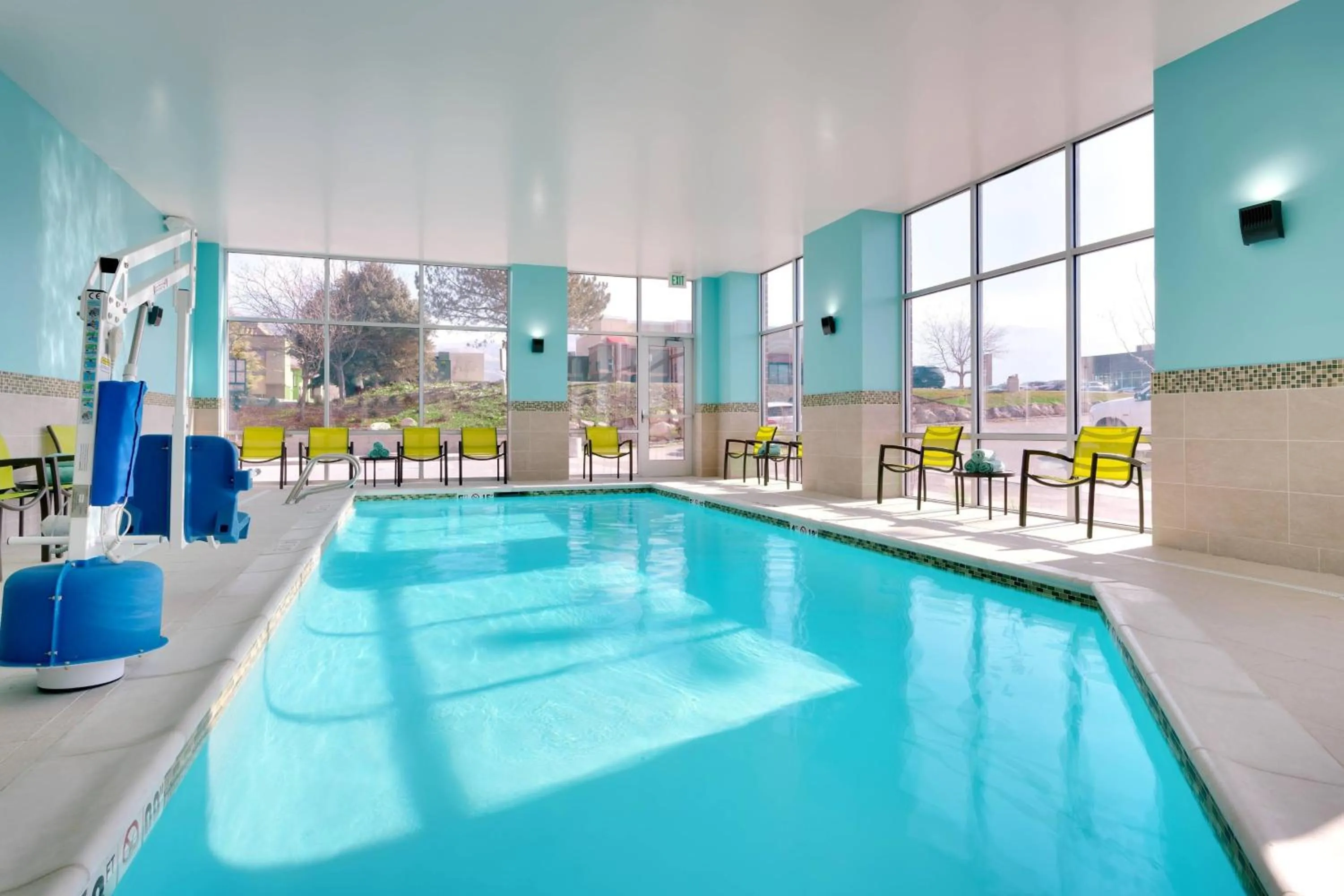Swimming pool in SpringHill Suites by Marriott Salt Lake City Sugar House