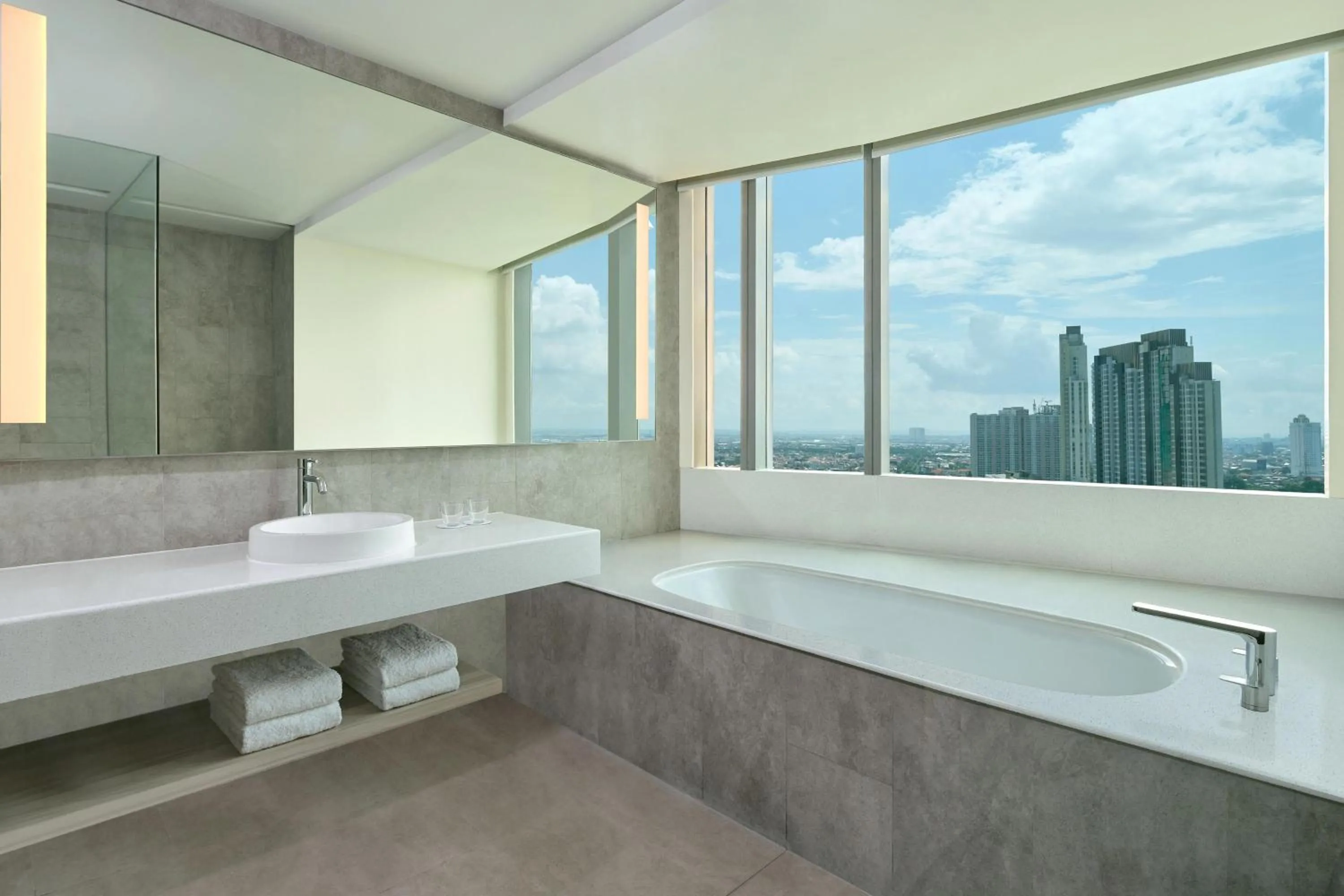 Bathroom in Four Points by Sheraton Surabaya, Pakuwon Indah
