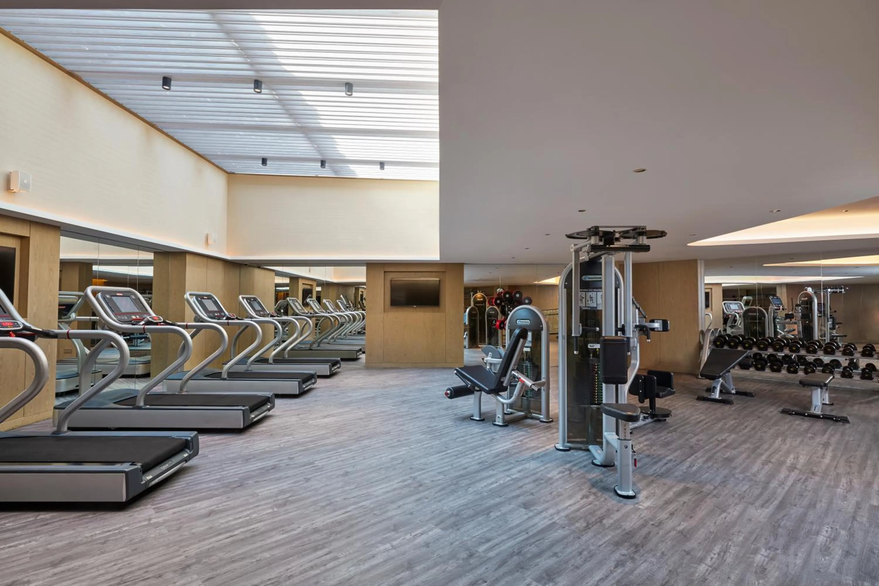 Fitness centre/facilities in Xuzhou Marriott Hotel Lakeview