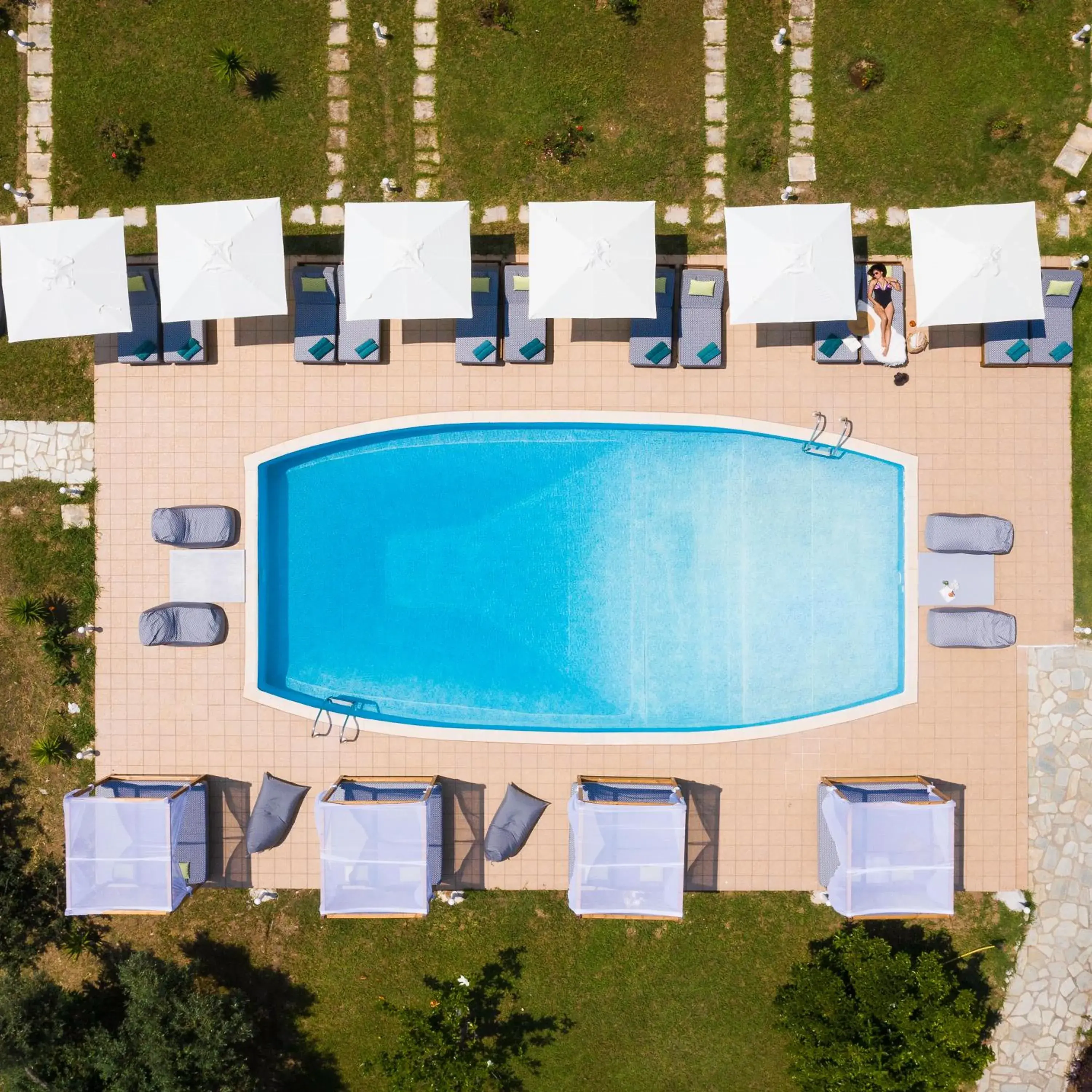 Bird's eye view in Skiathos Avaton Hotel, Philian Hotels & Resorts Bird's eye view in Skiathos Avaton Hotel, Philian Hotels & Resorts