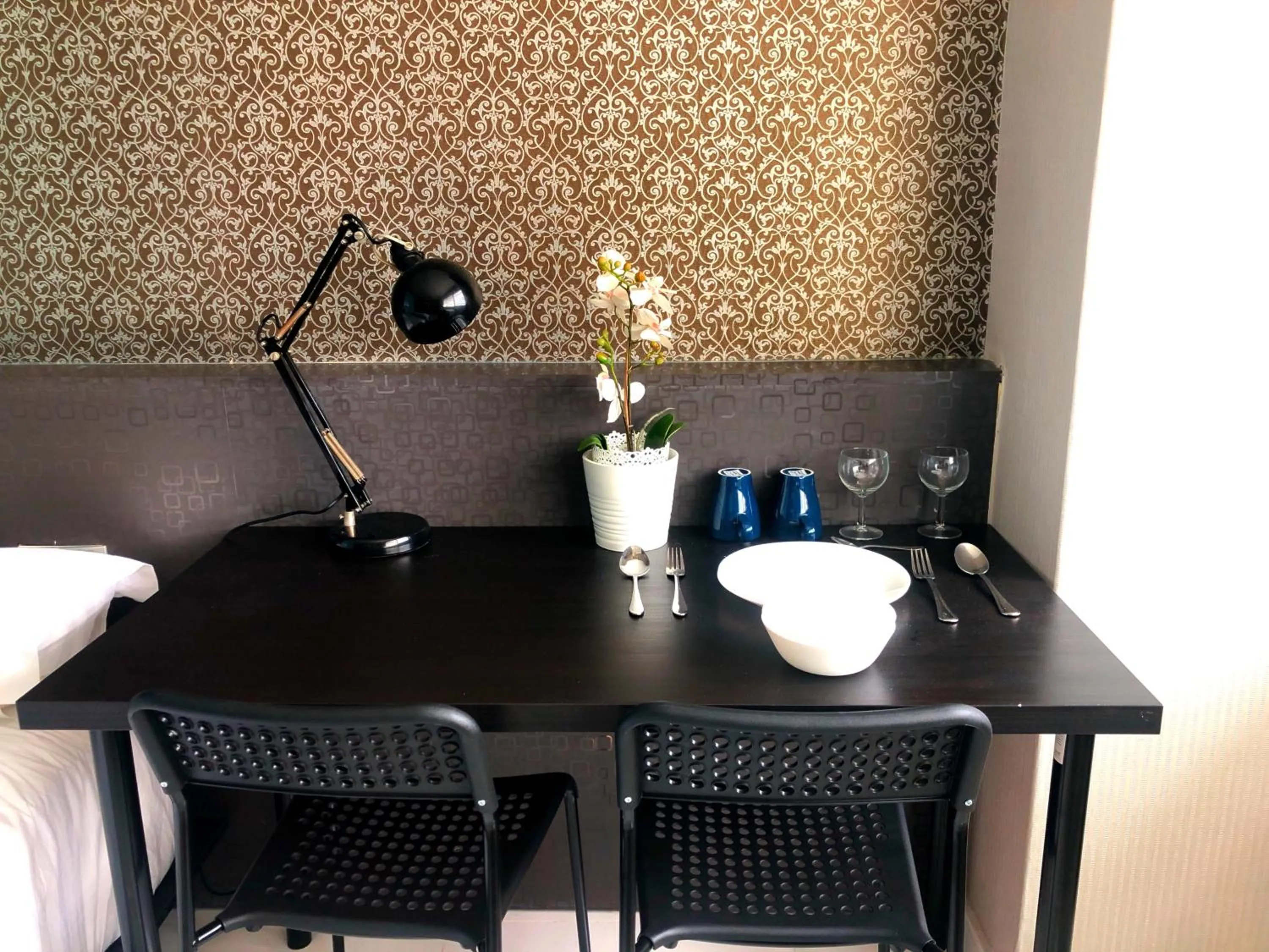 Seating area in JJH Serviced Apartments near Serangoon MRT