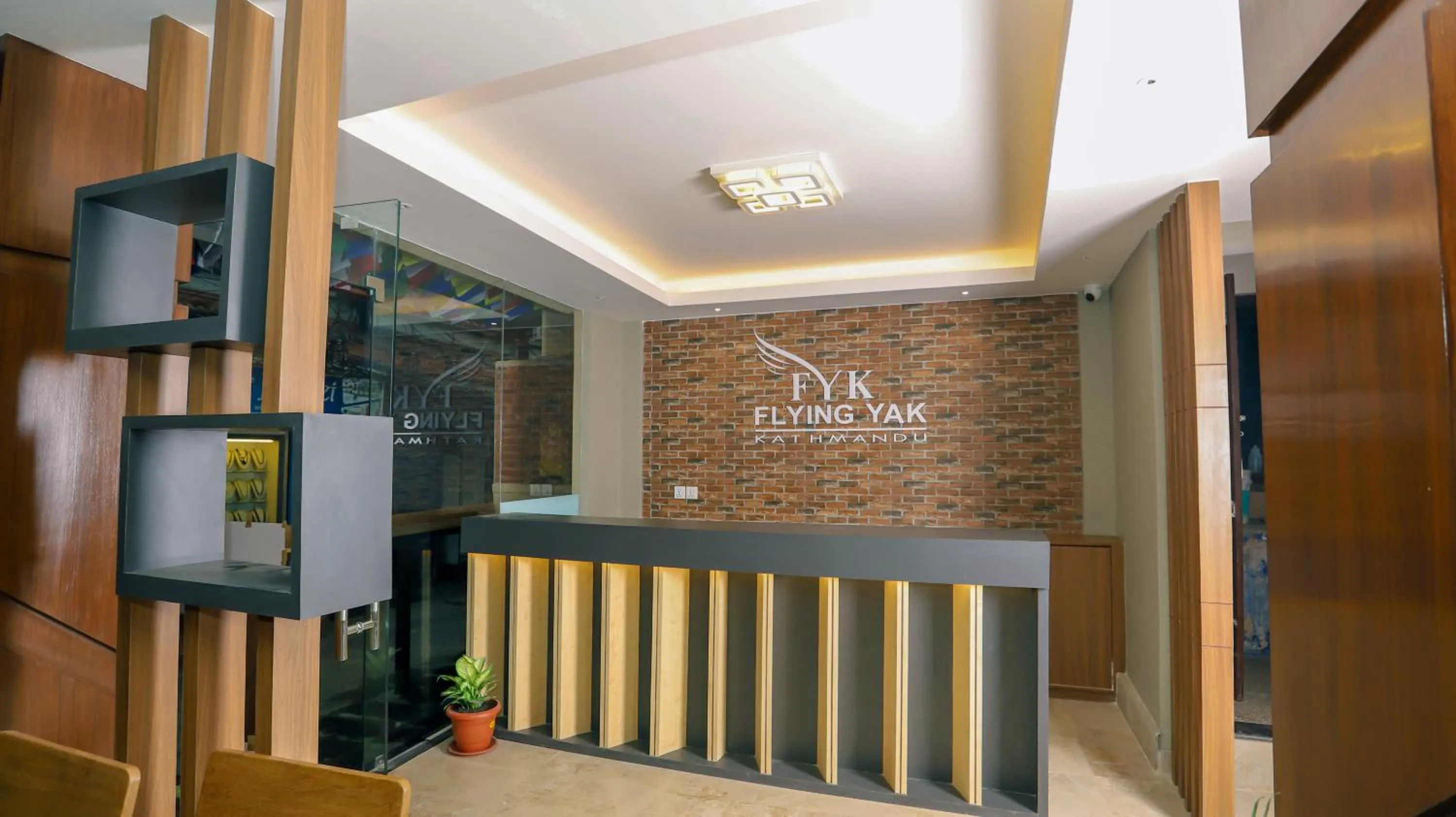 Lobby or reception in Flying Yak Kathmandu