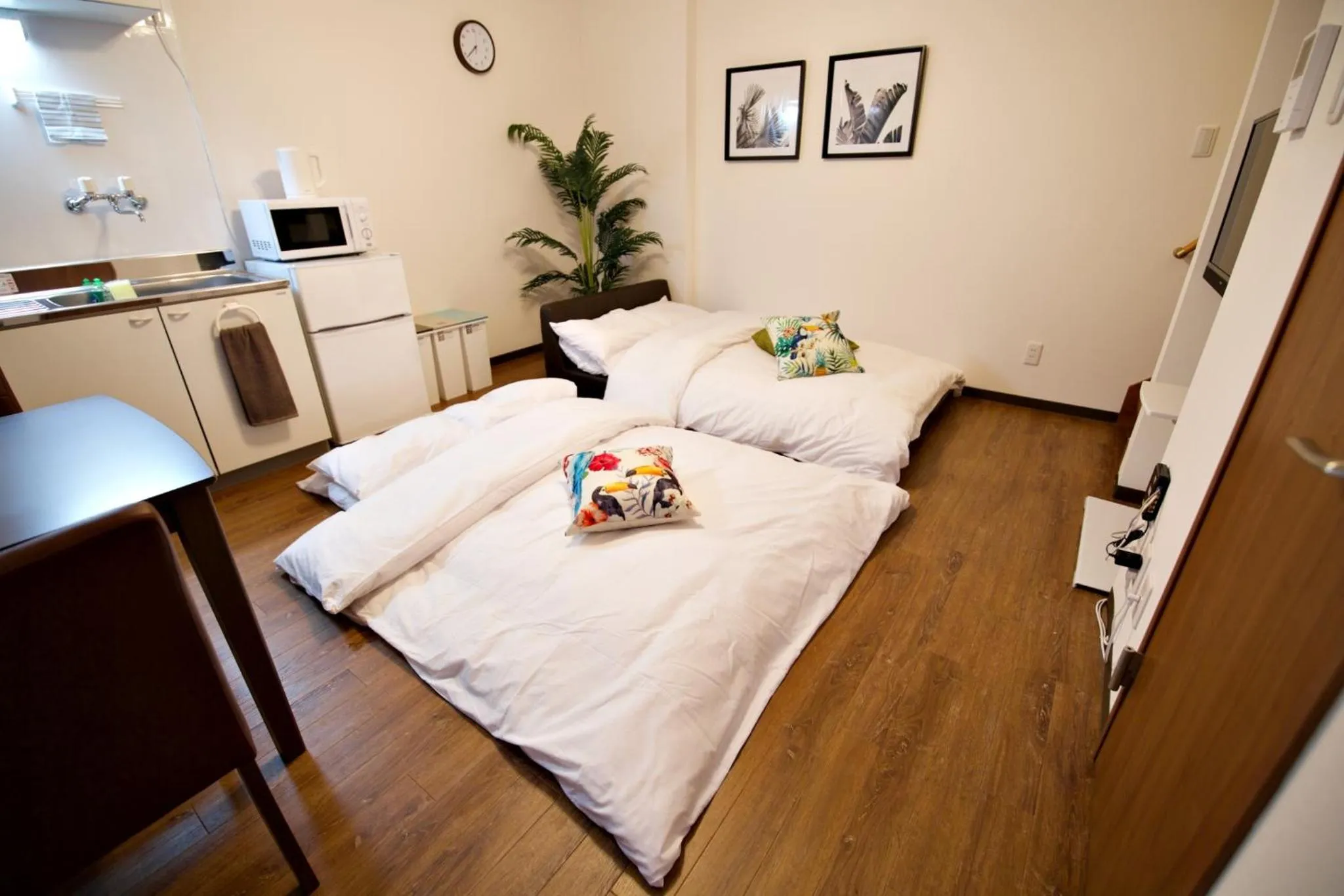 Bed in Kurarisu2 RoomD