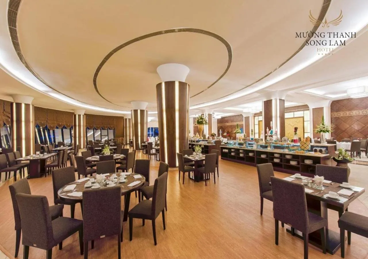 Breakfast in Muong Thanh Luxury Song Lam Hotel