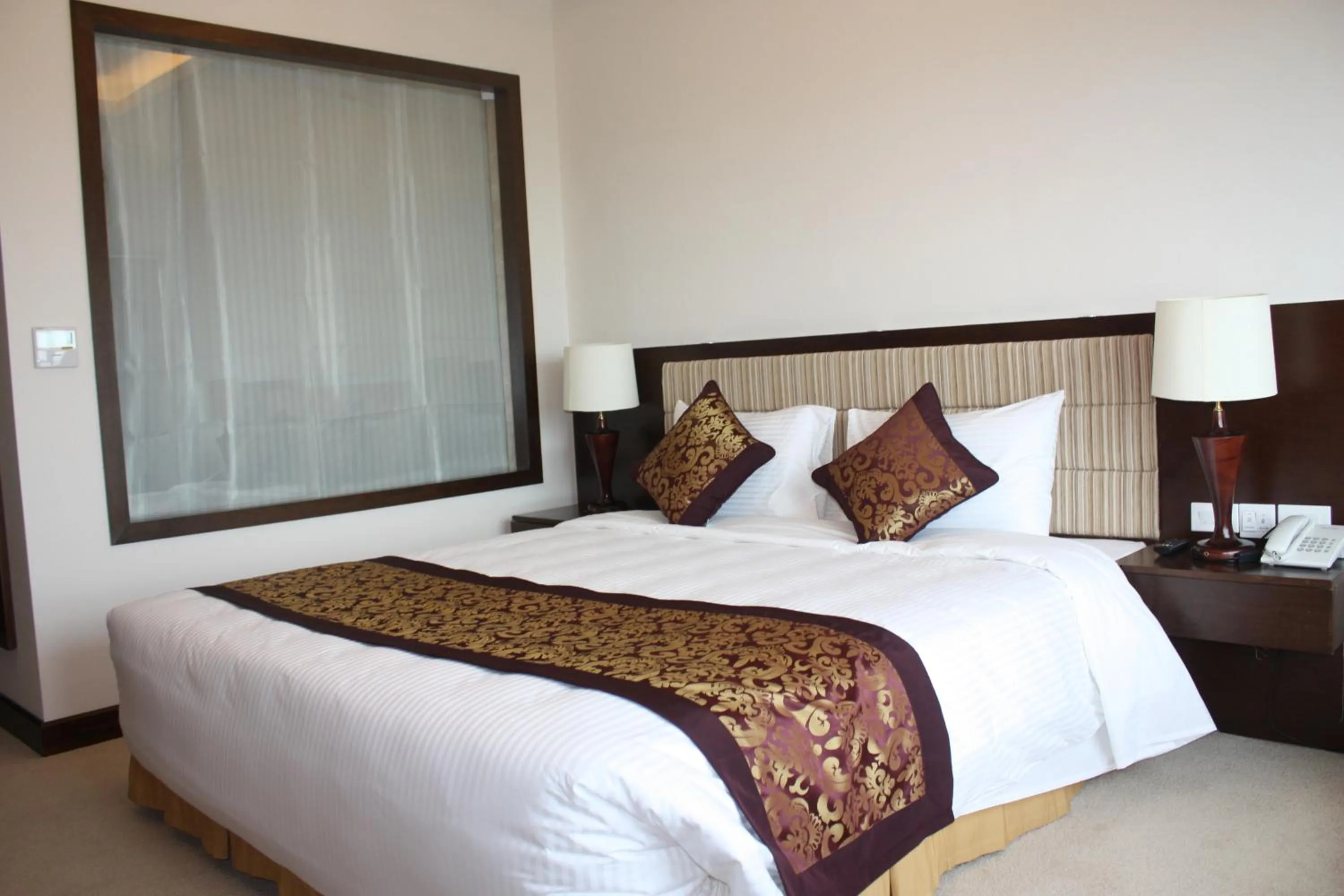 Photo of the whole room, Bed in Muong Thanh Luxury Song Lam Hotel