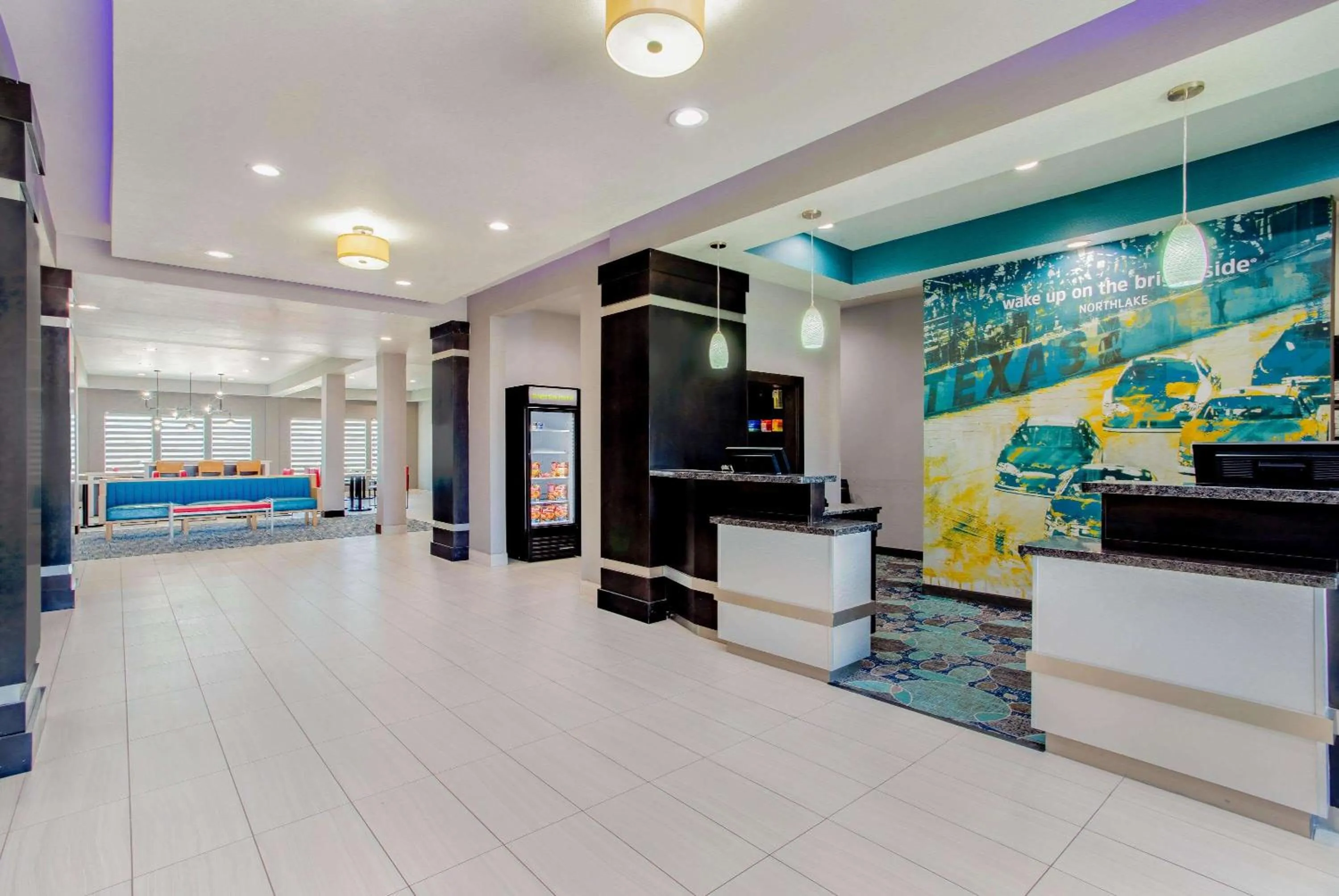Lobby or reception in La Quinta Inn & Suites by Wyndham Northlake Ft. Worth
