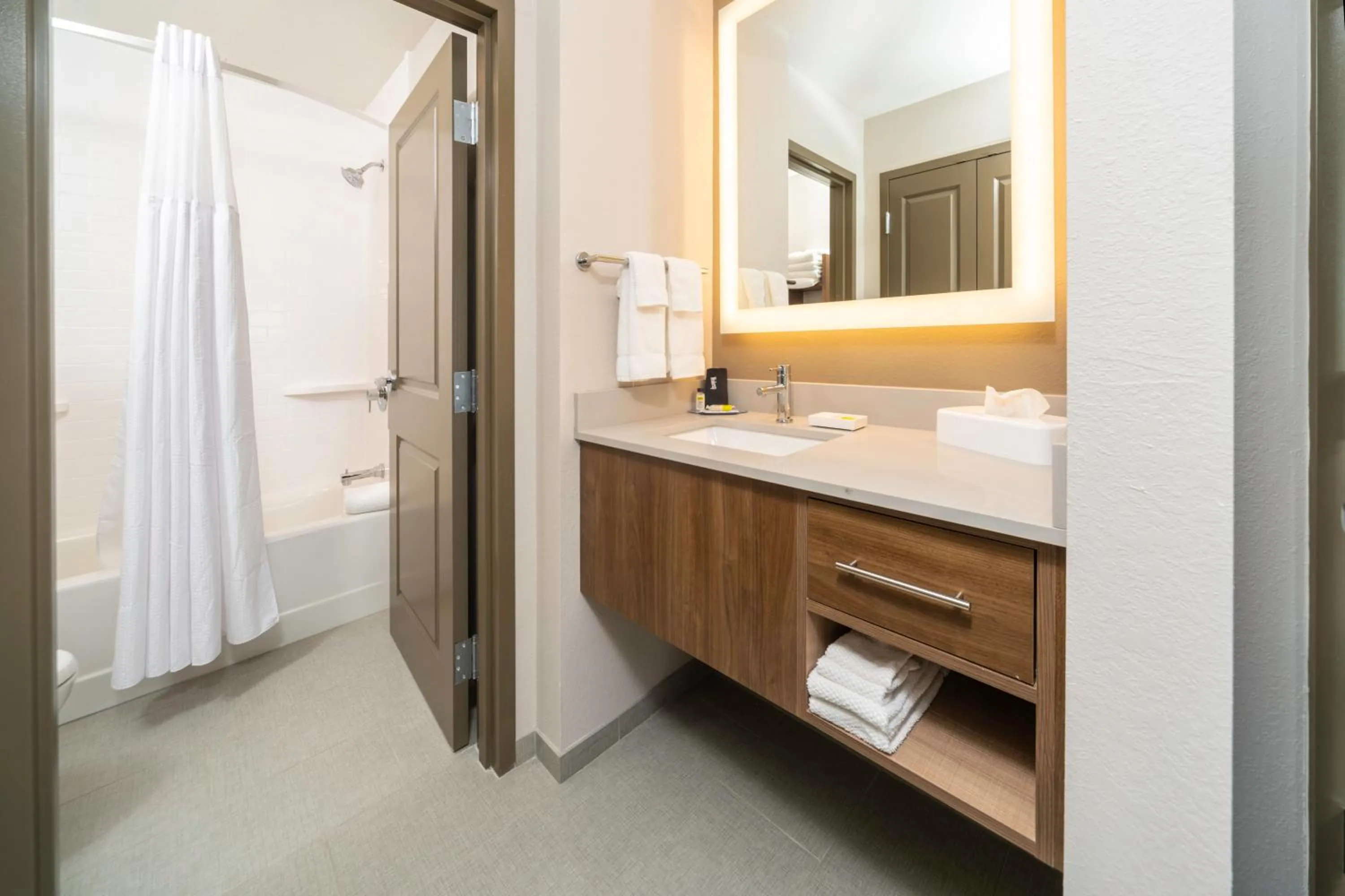 Bathroom in Staybridge Suites Florence - Cincinnati South by IHG