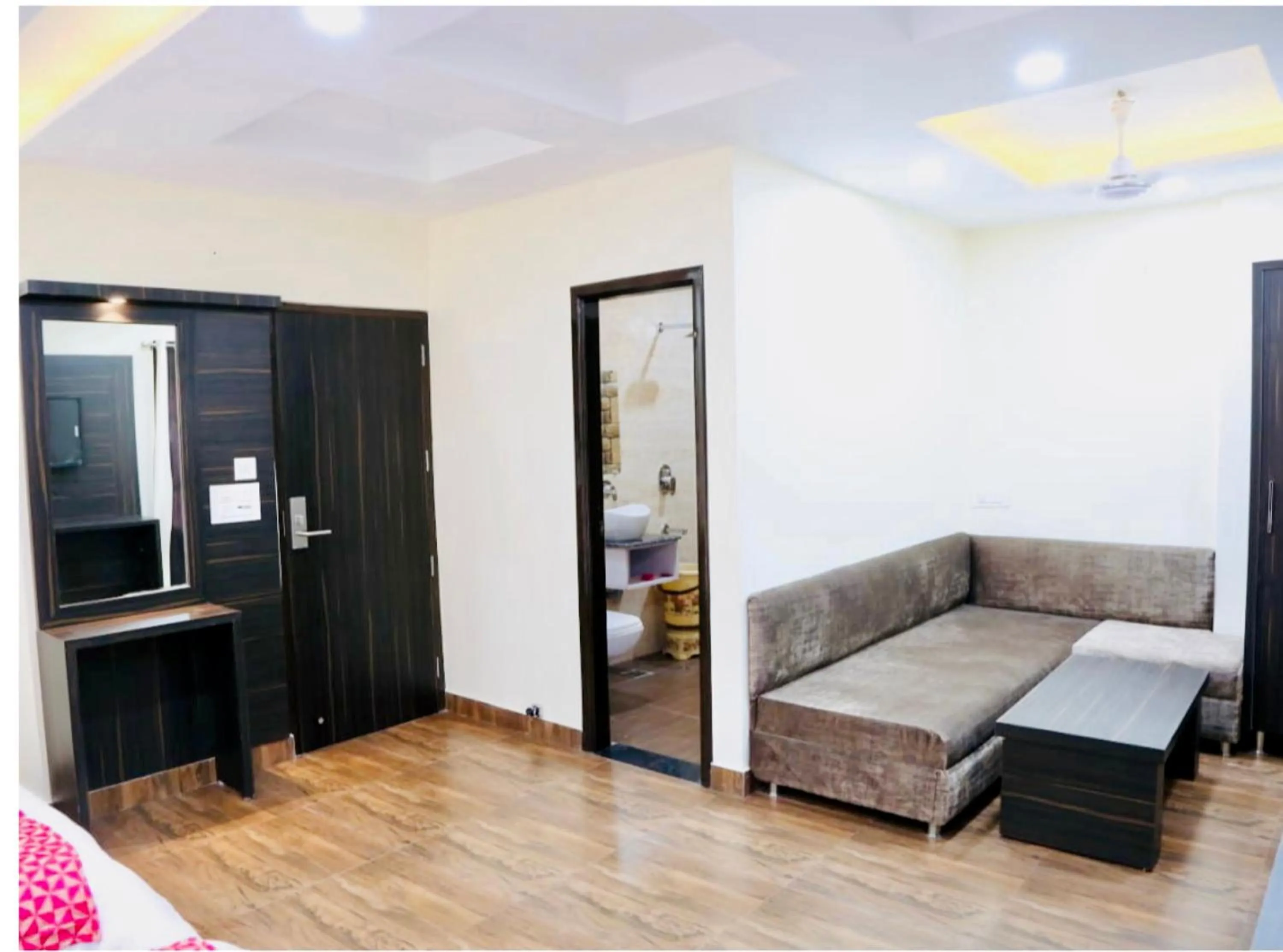 Seating area in Hotel Kabir Residency