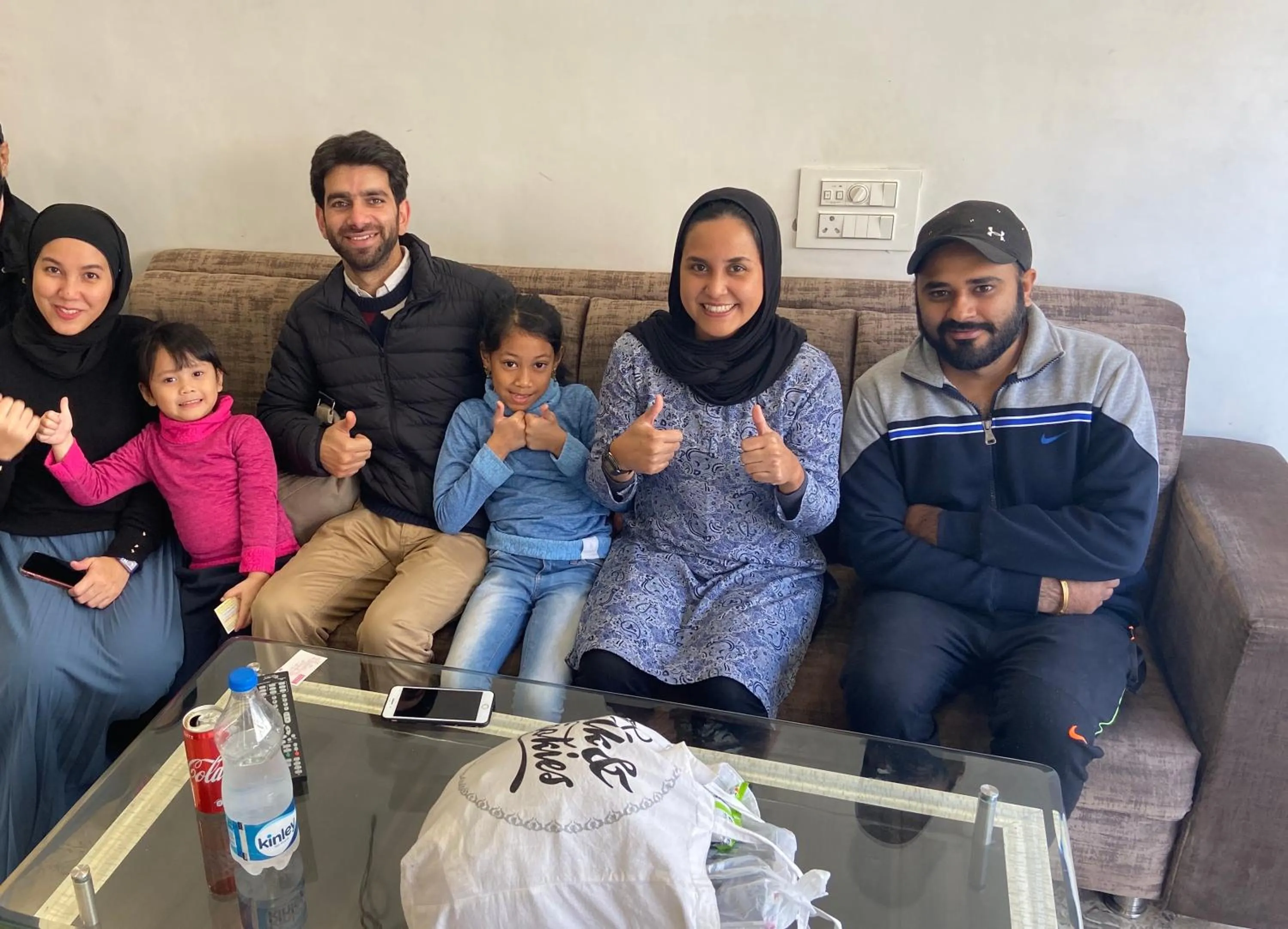 group of guests in Hotel Kabir Residency