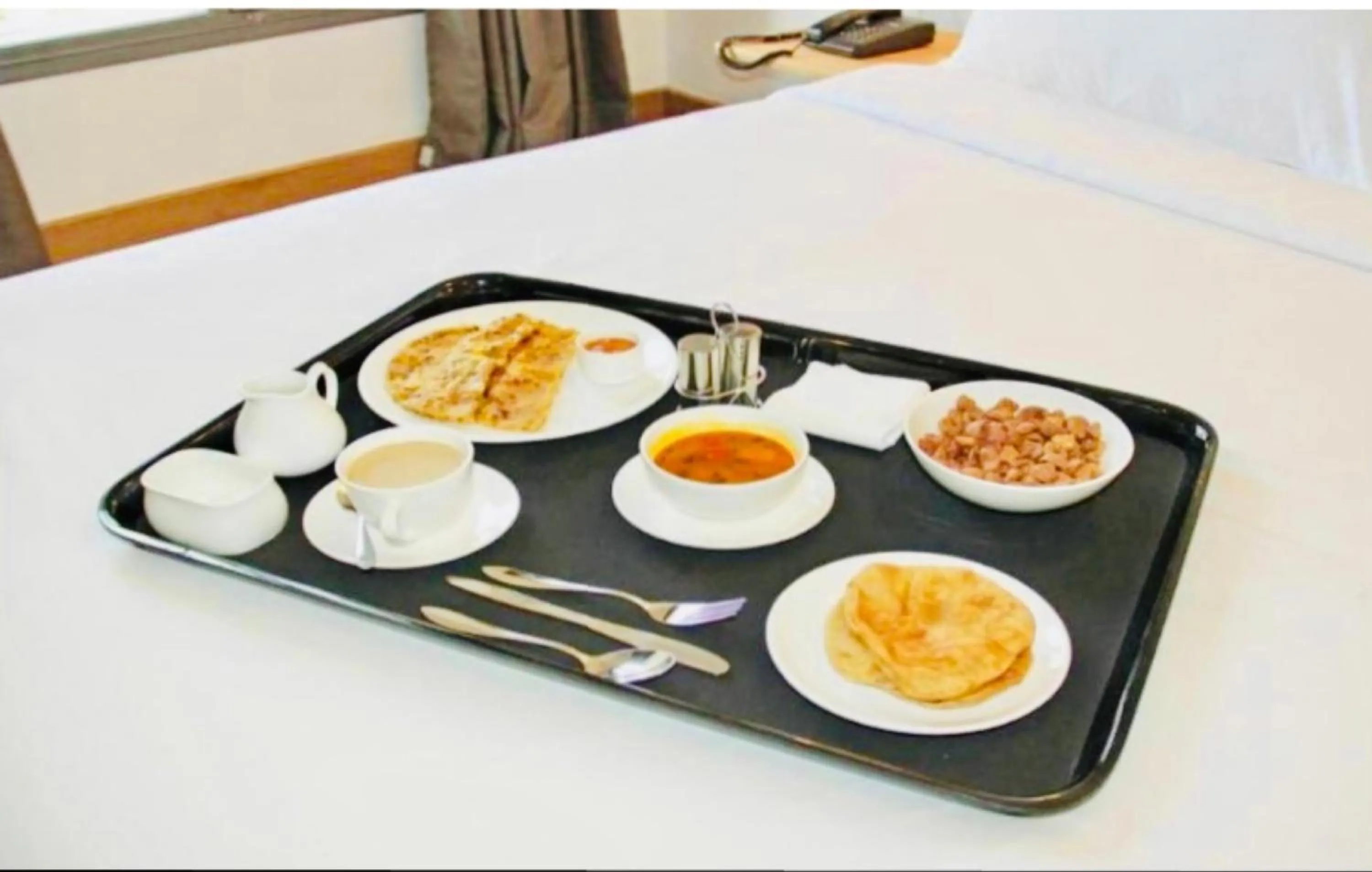 Breakfast in Hotel Kabir Residency