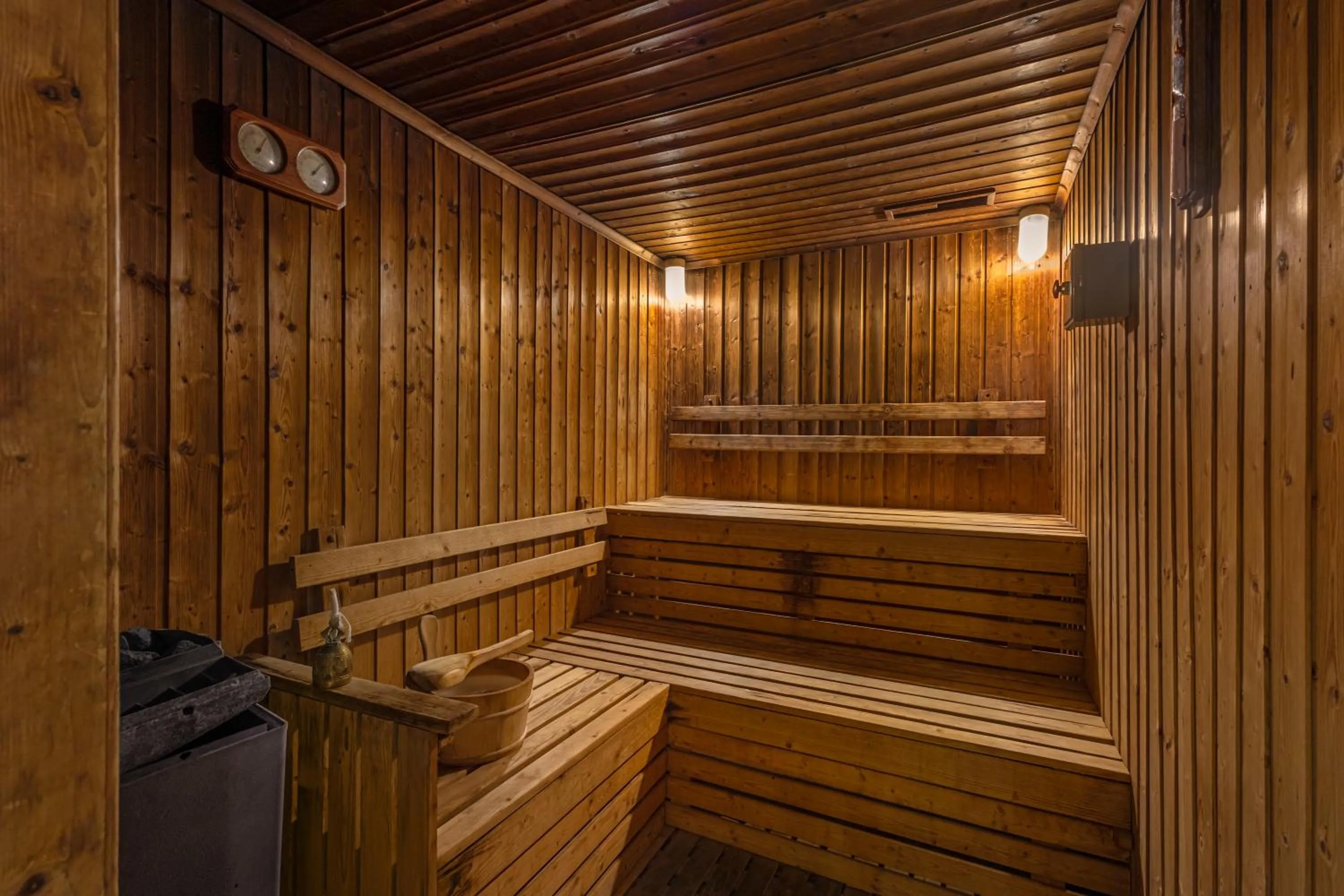 Sauna in Royal Wing Suites & Spa Pattaya