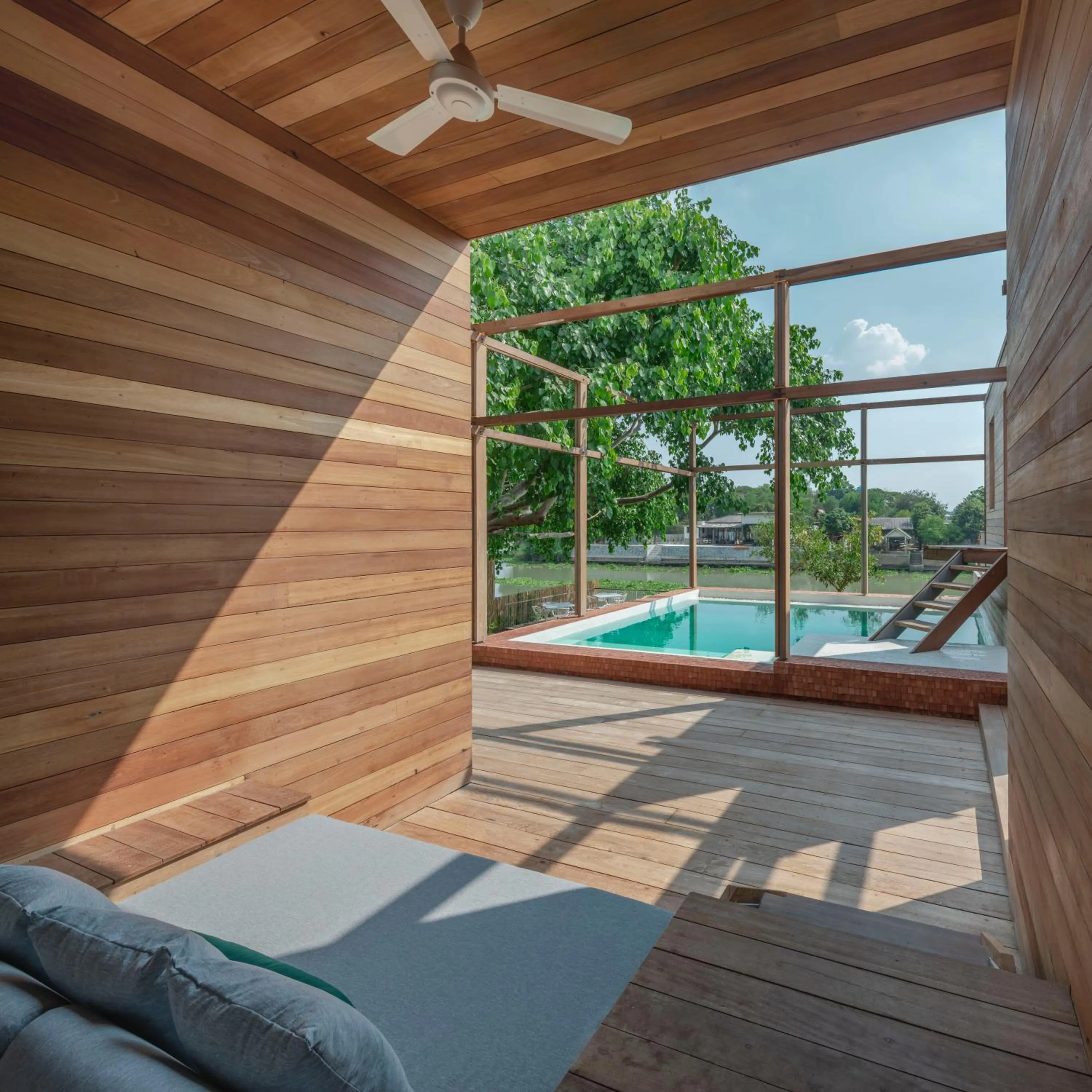 Balcony/Terrace in Baan Pomphet