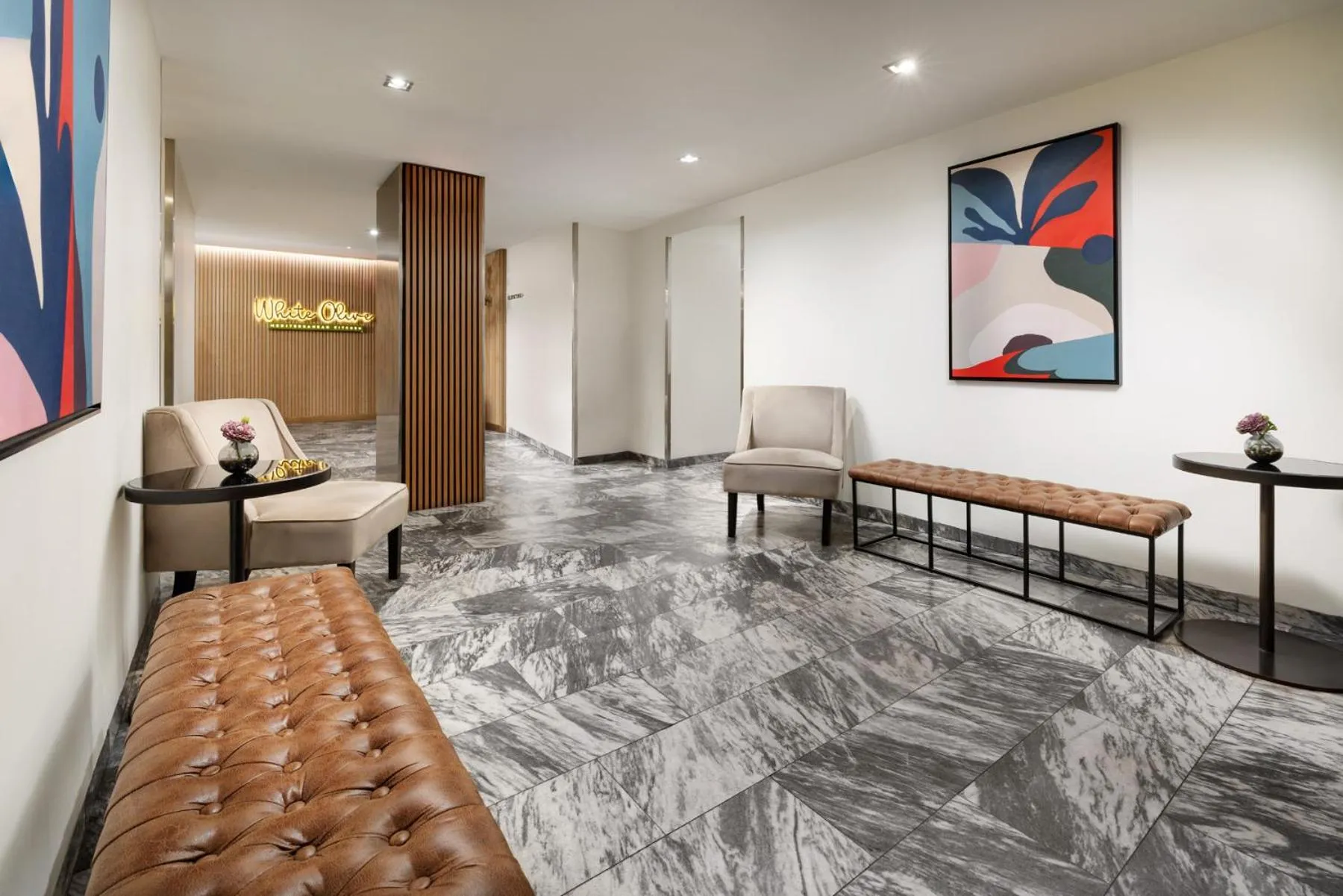 Lobby or reception, Bed in Shoreham Hotel