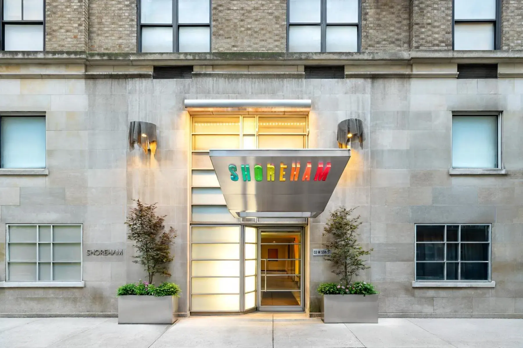 Facade/entrance in Shoreham Hotel Facade/entrance in Shoreham Hotel