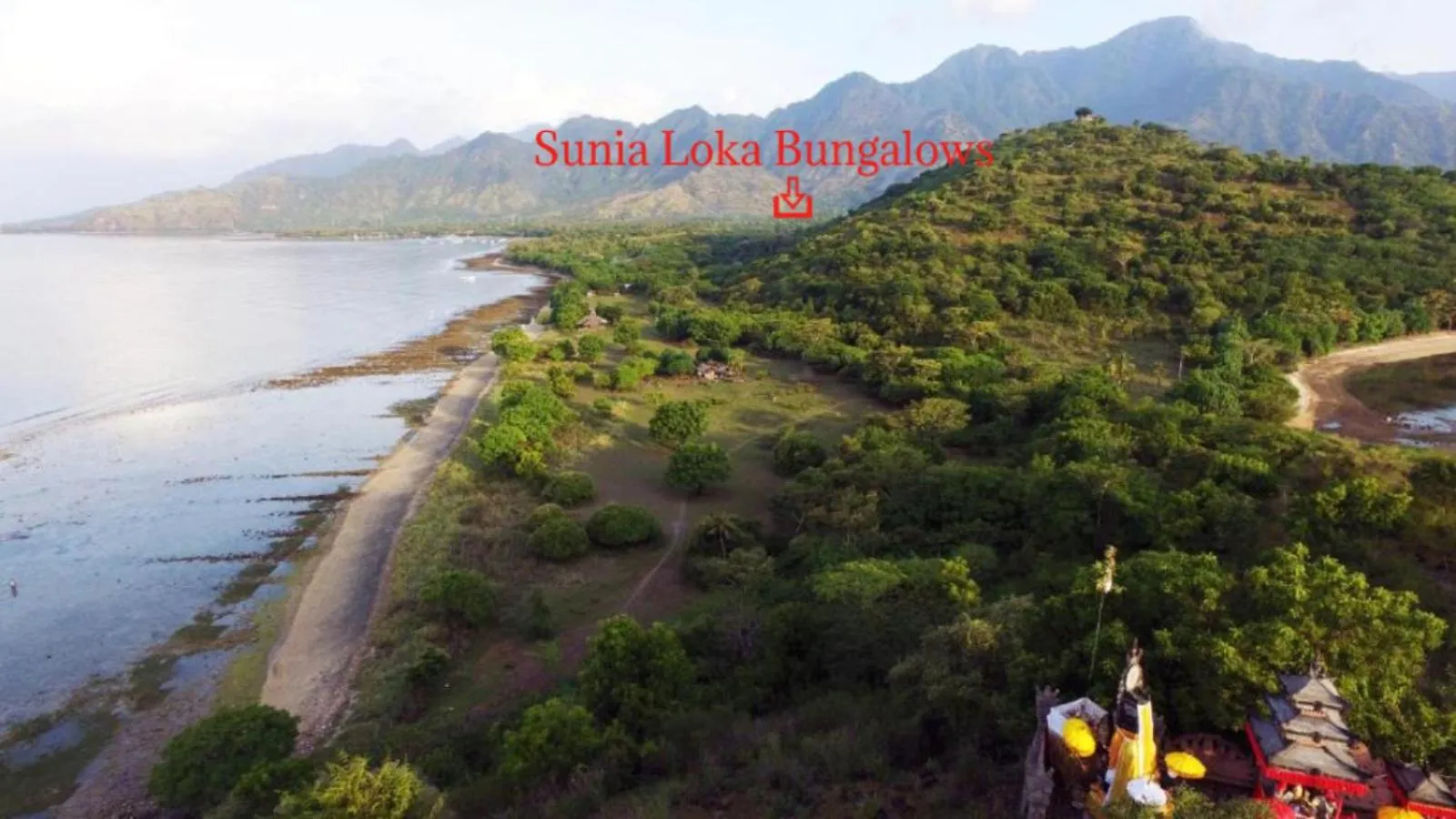 Nearby landmark in Sunia Loka Bungalows & Dive Center