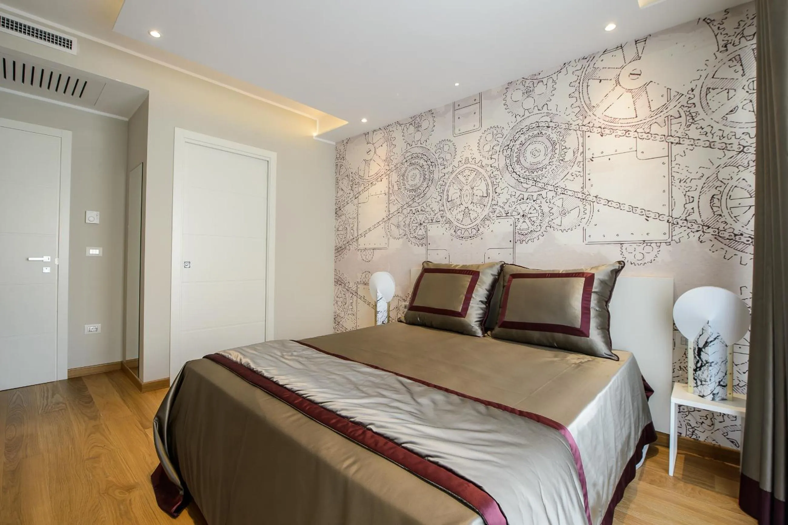 Bed in Quarto Novo Suite