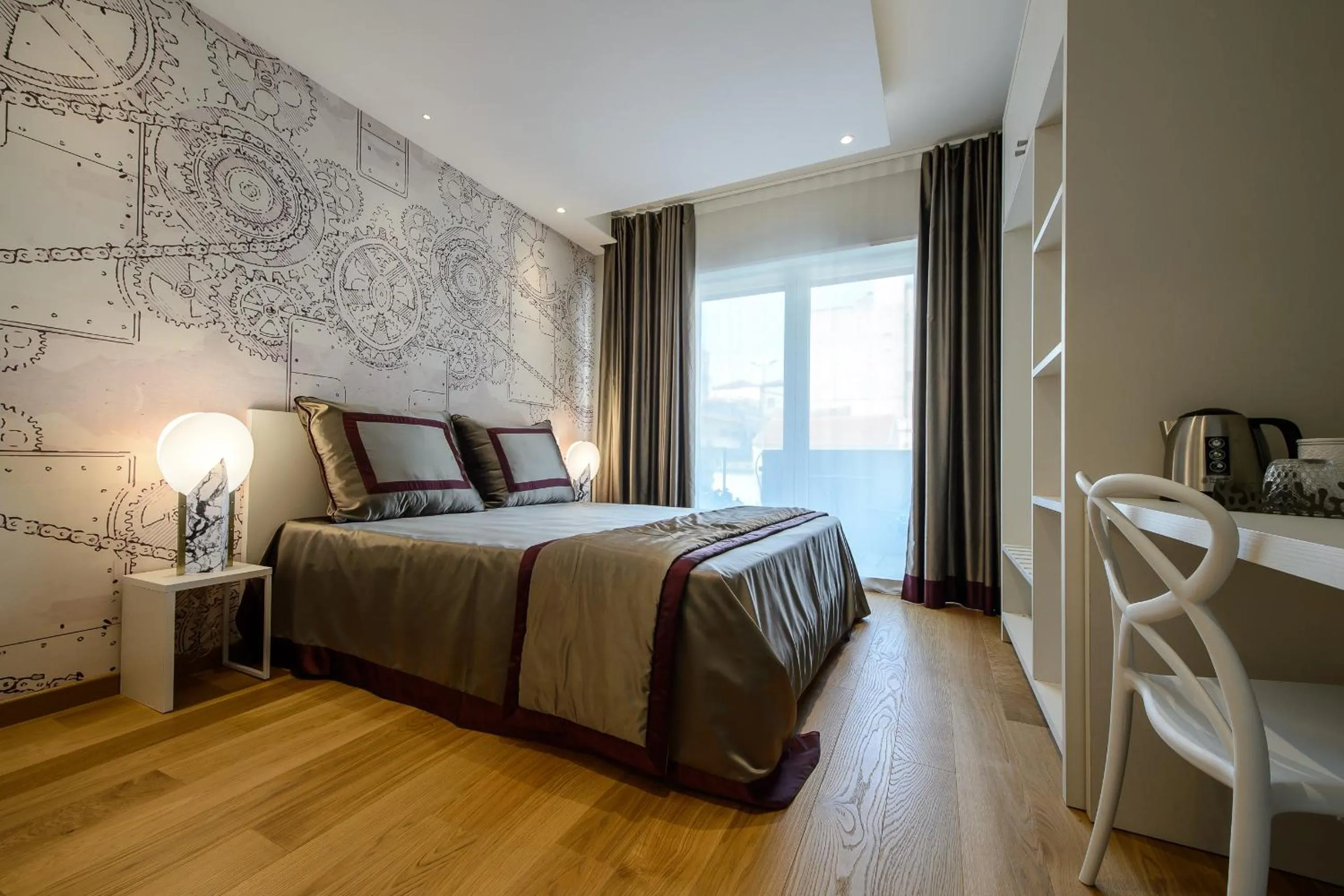 Bed in Quarto Novo Suite