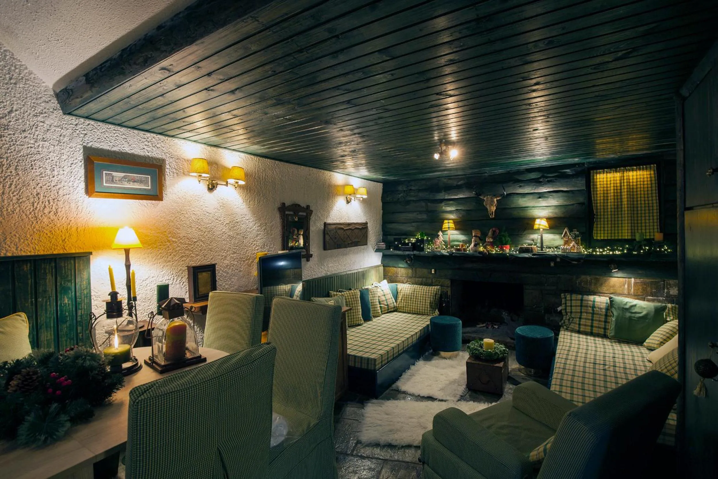 Dandy Villas Agoriani - Chalet Ivoni - Fireplace