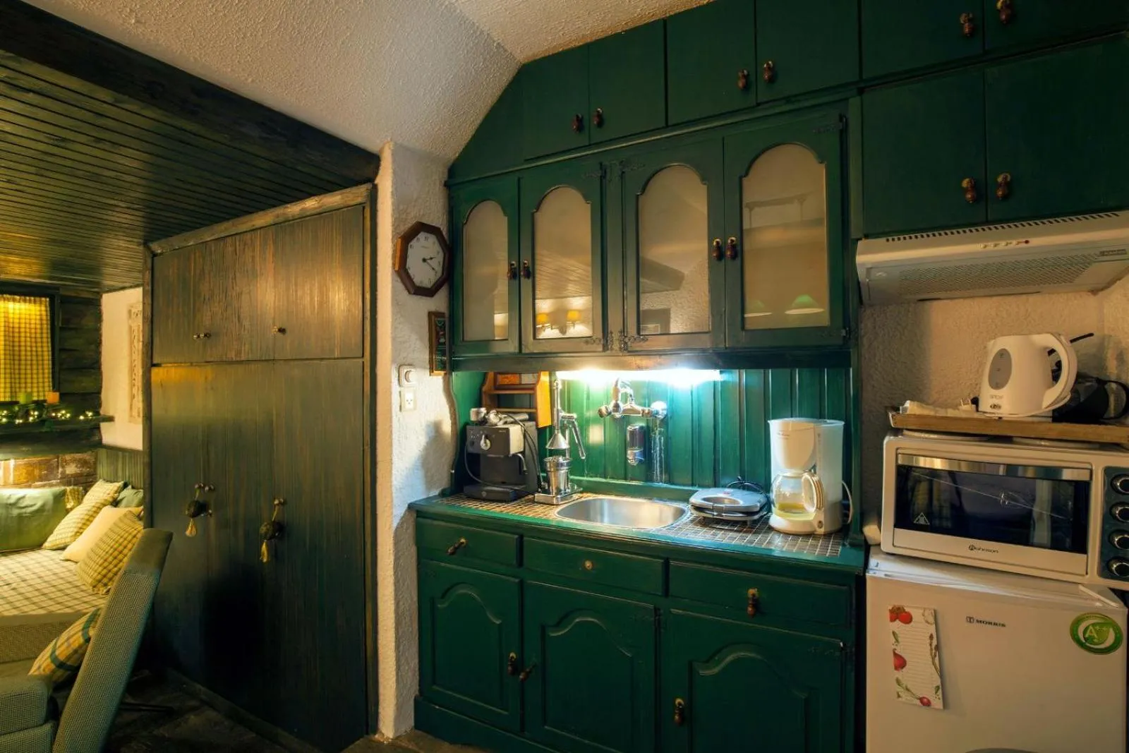 Dandy Villas Agoriani - Chalet Ivoni - Fireplace