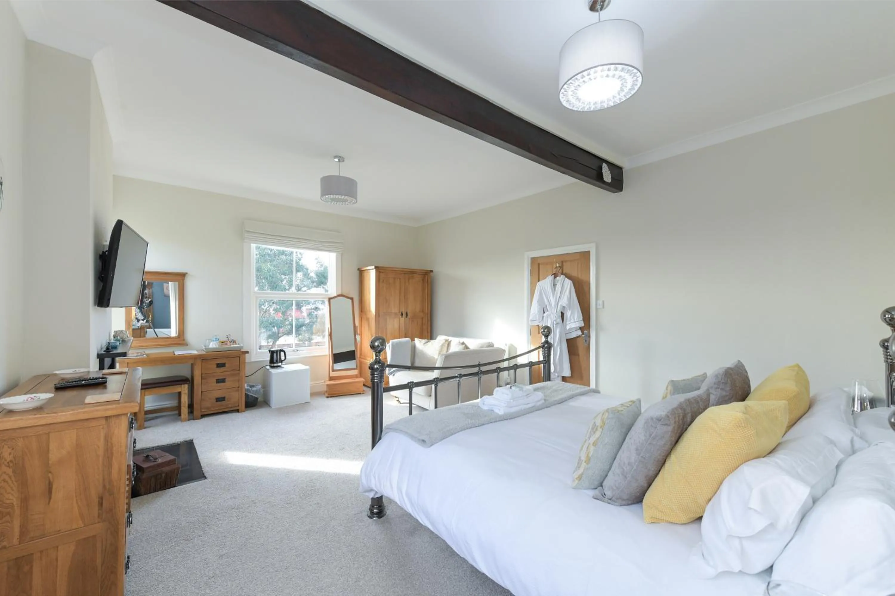 Bedroom, Bed in Borrowfield Lodge