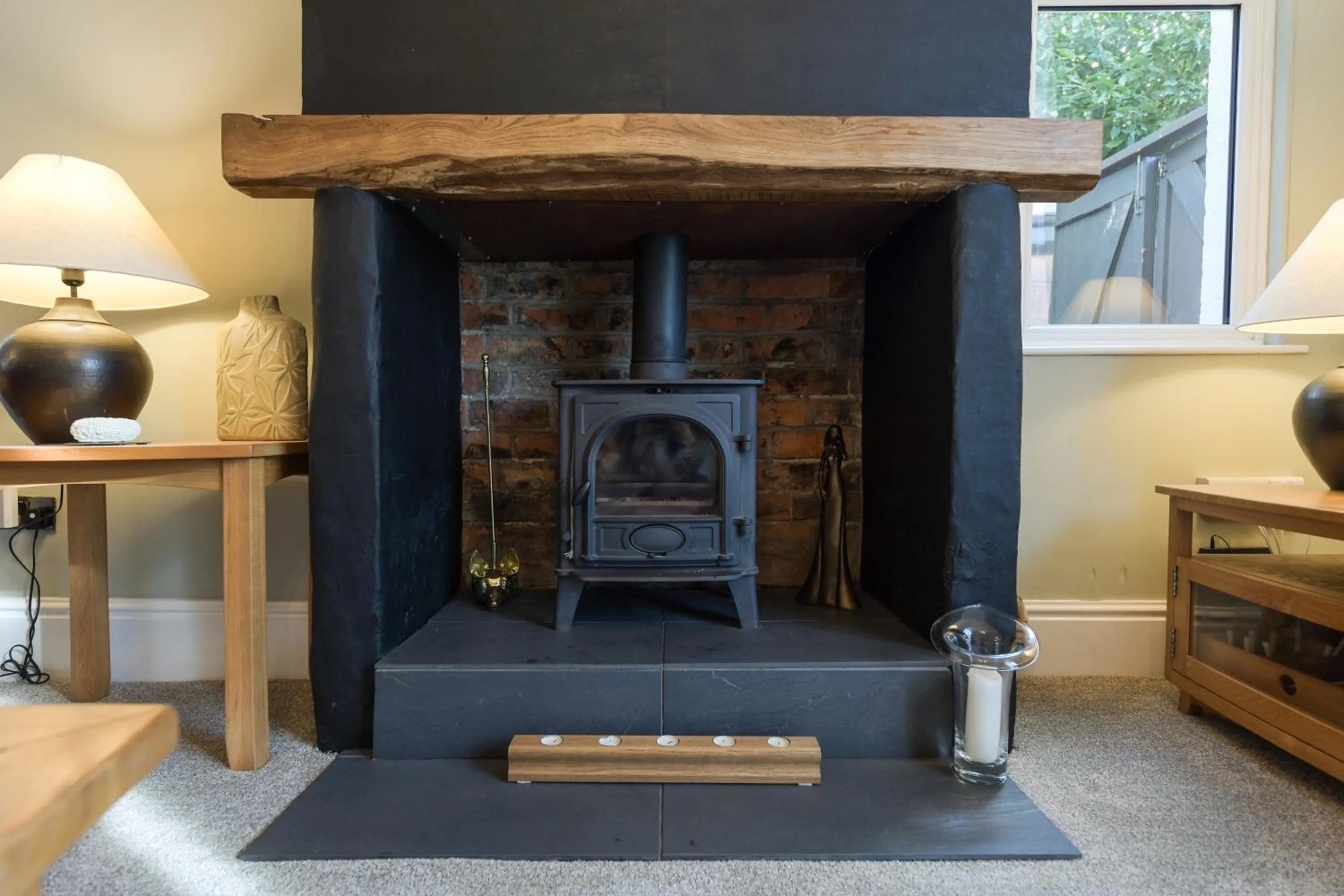Living room in Borrowfield Lodge