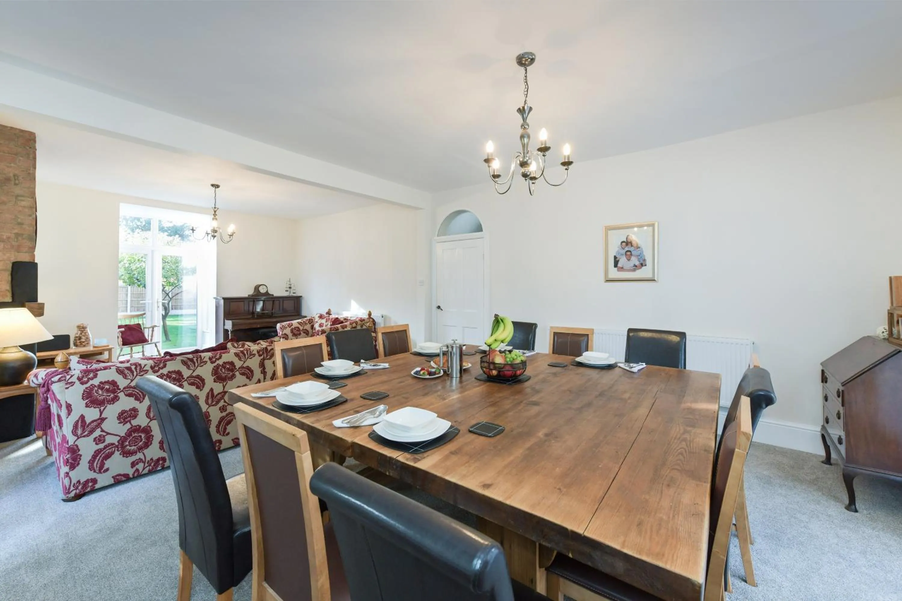 Dining area in Borrowfield Lodge