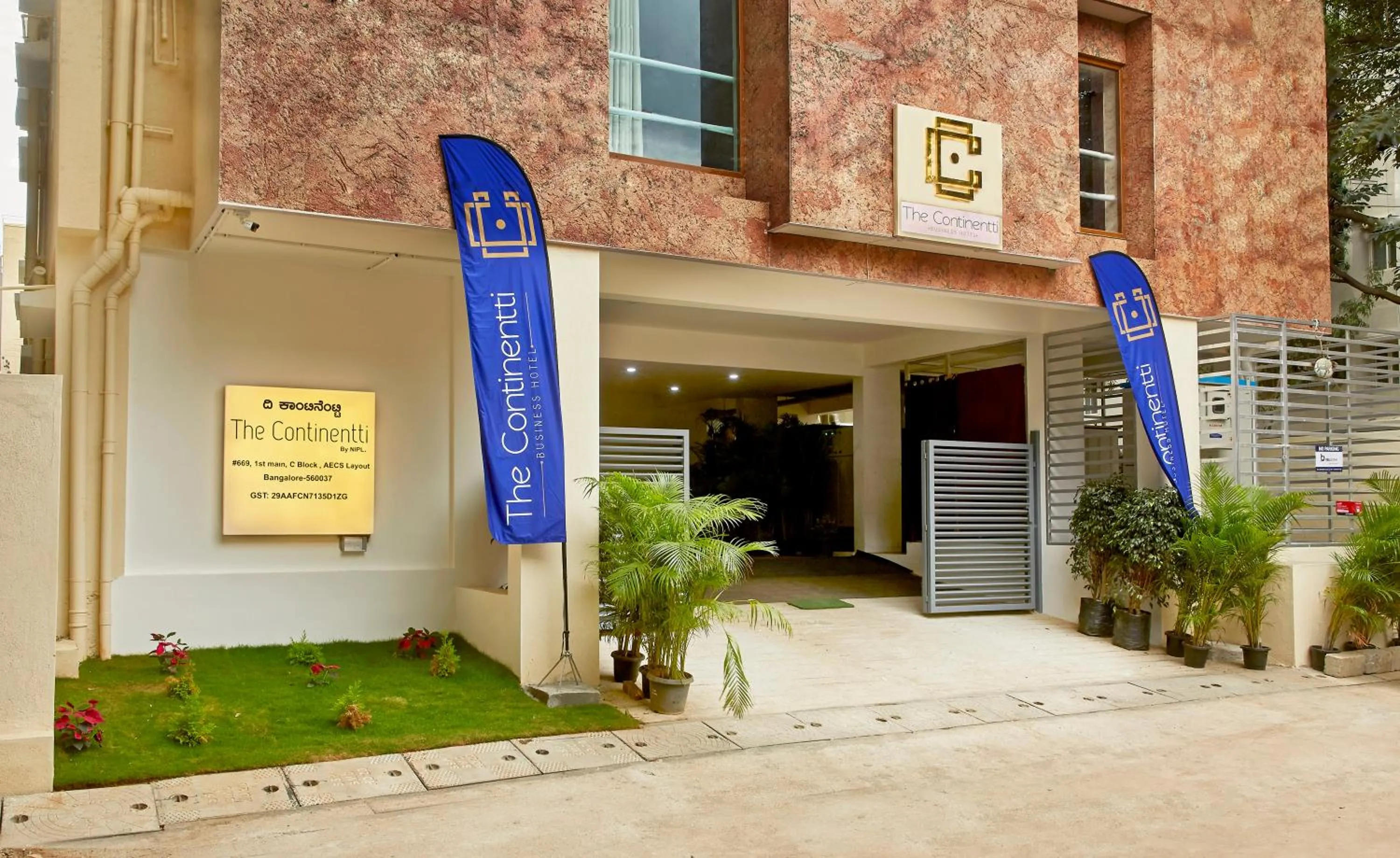 Facade/entrance in The Continentti Whitefield