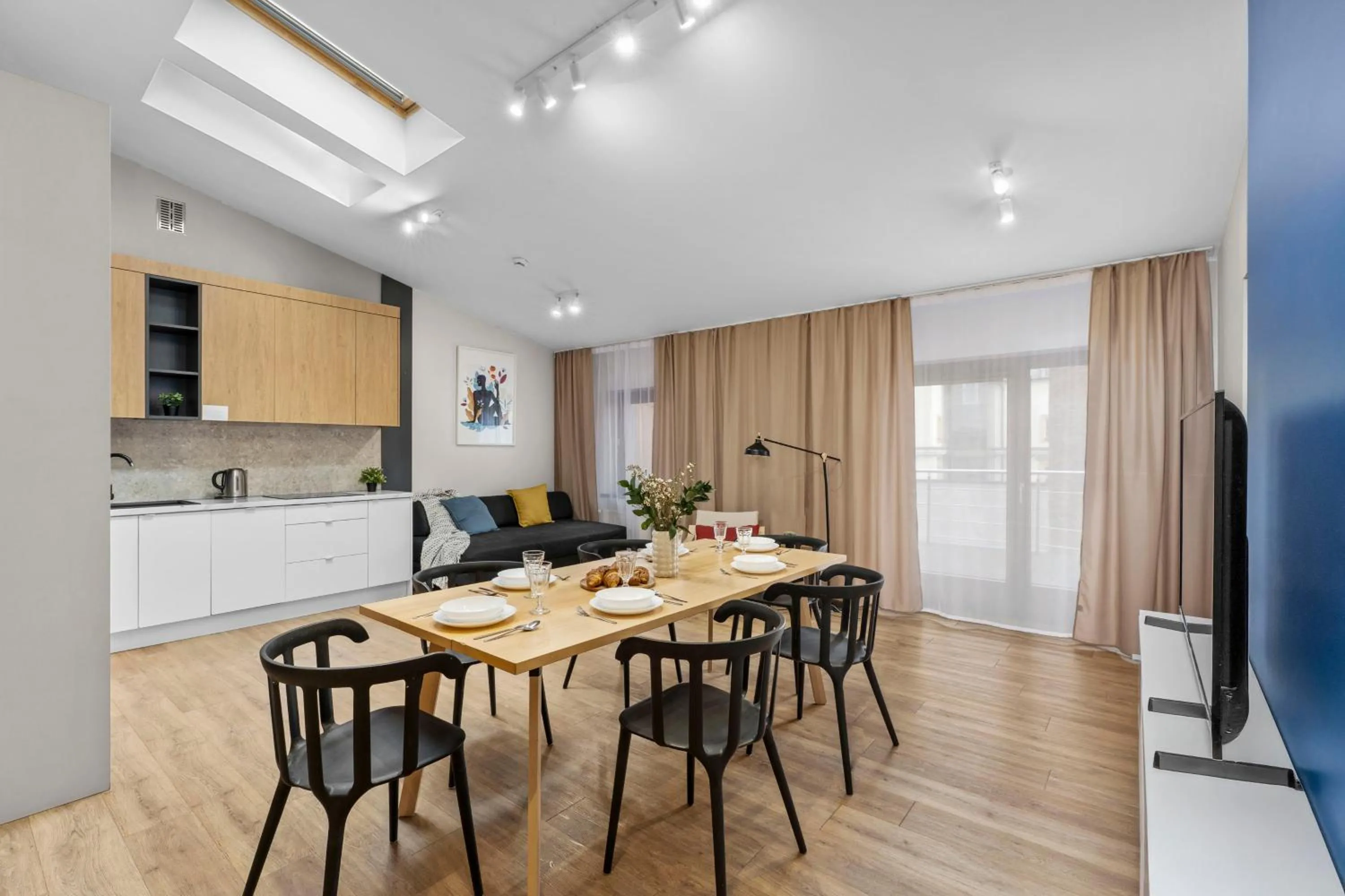 Living room in Szewska 7 Apartments