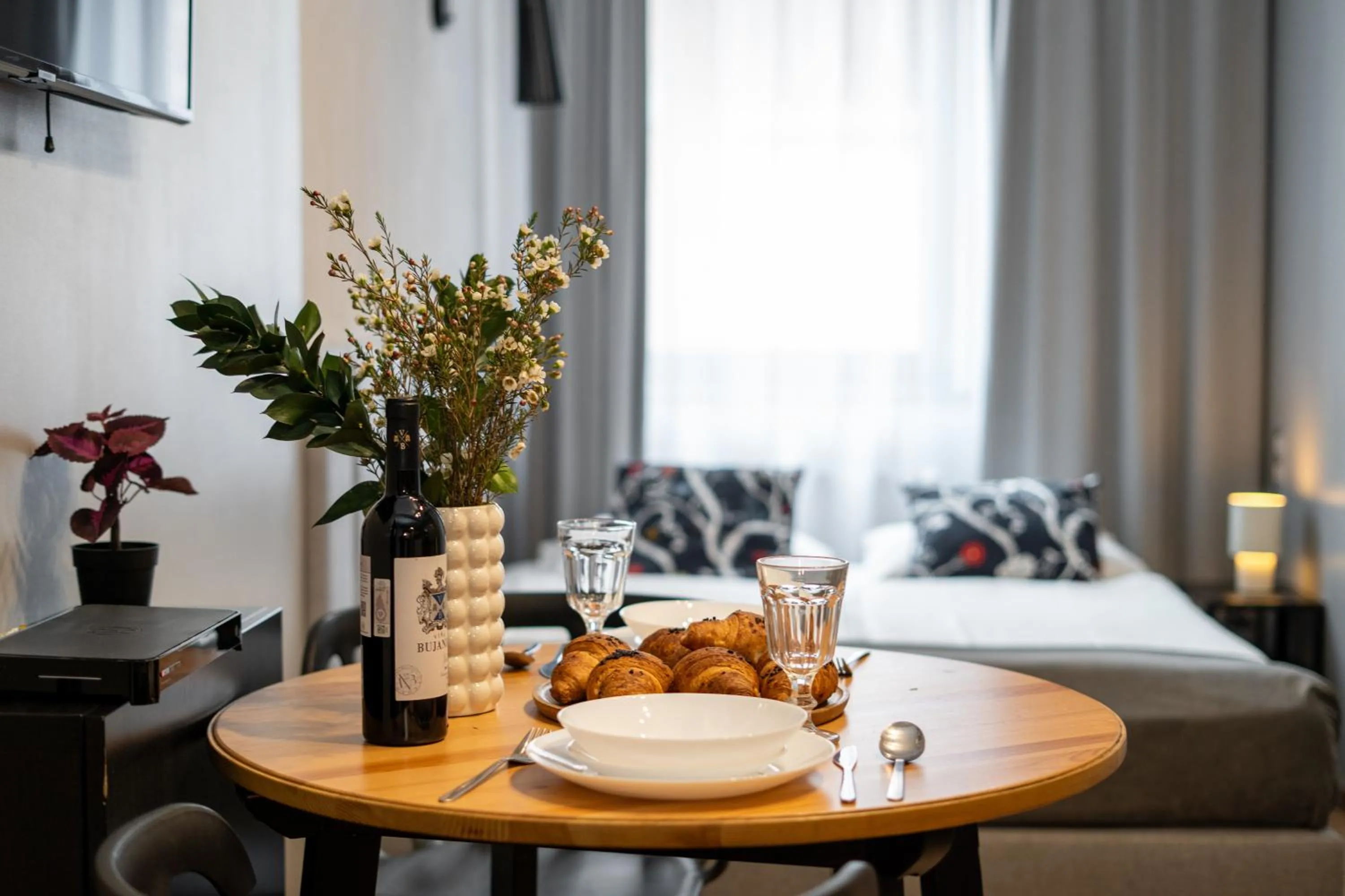 Food and drinks, Bed in Szewska 7 Apartments