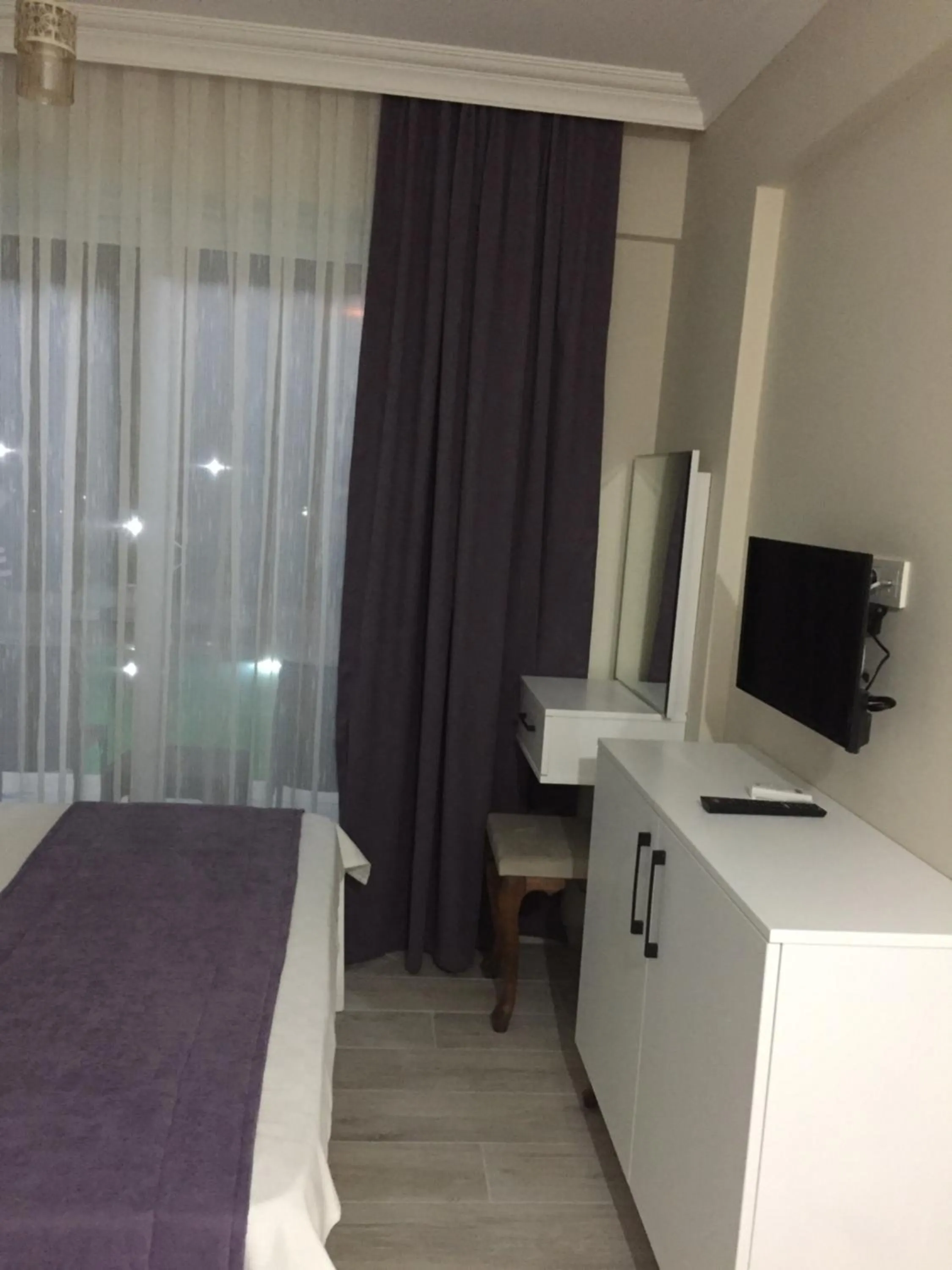 Bed in Vespera hotel