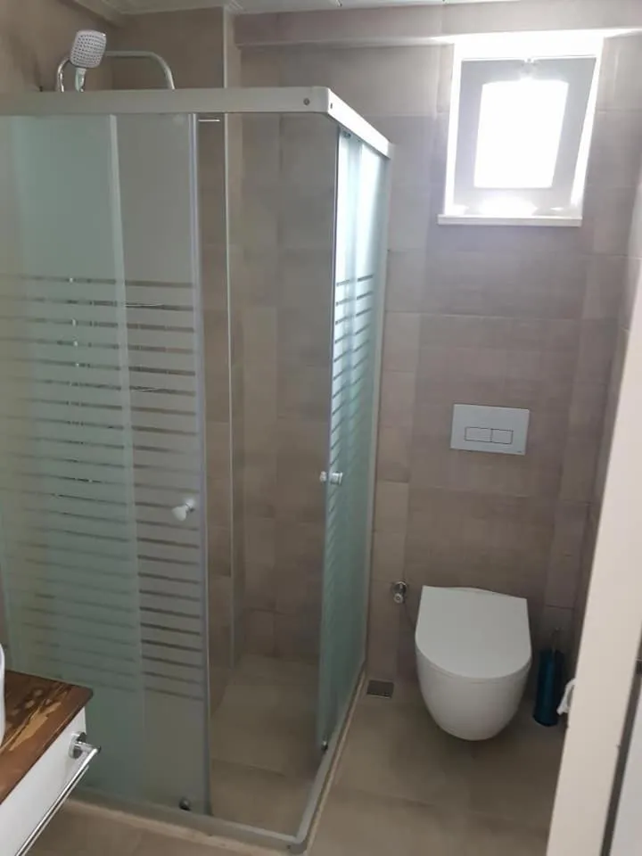 Bathroom in Vespera hotel