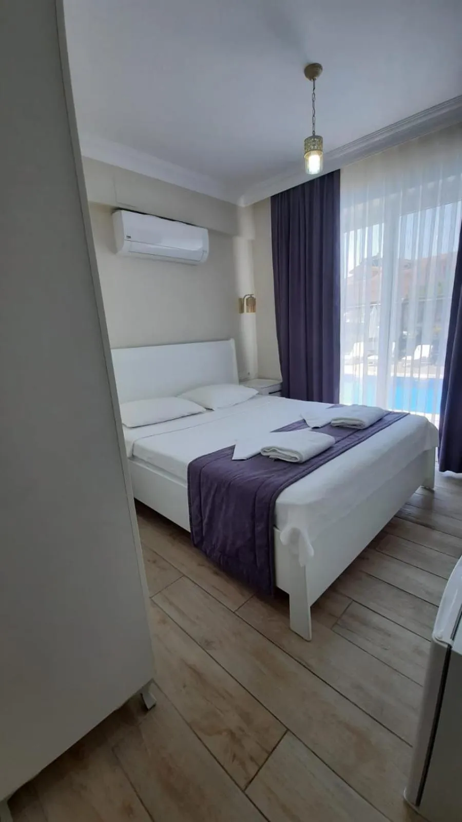 Bed in Vespera hotel