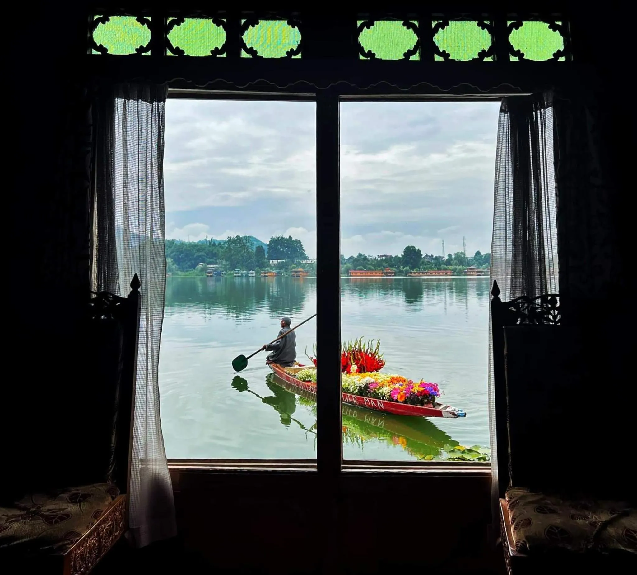 Natural landscape in Houseboat Lily of Nageen