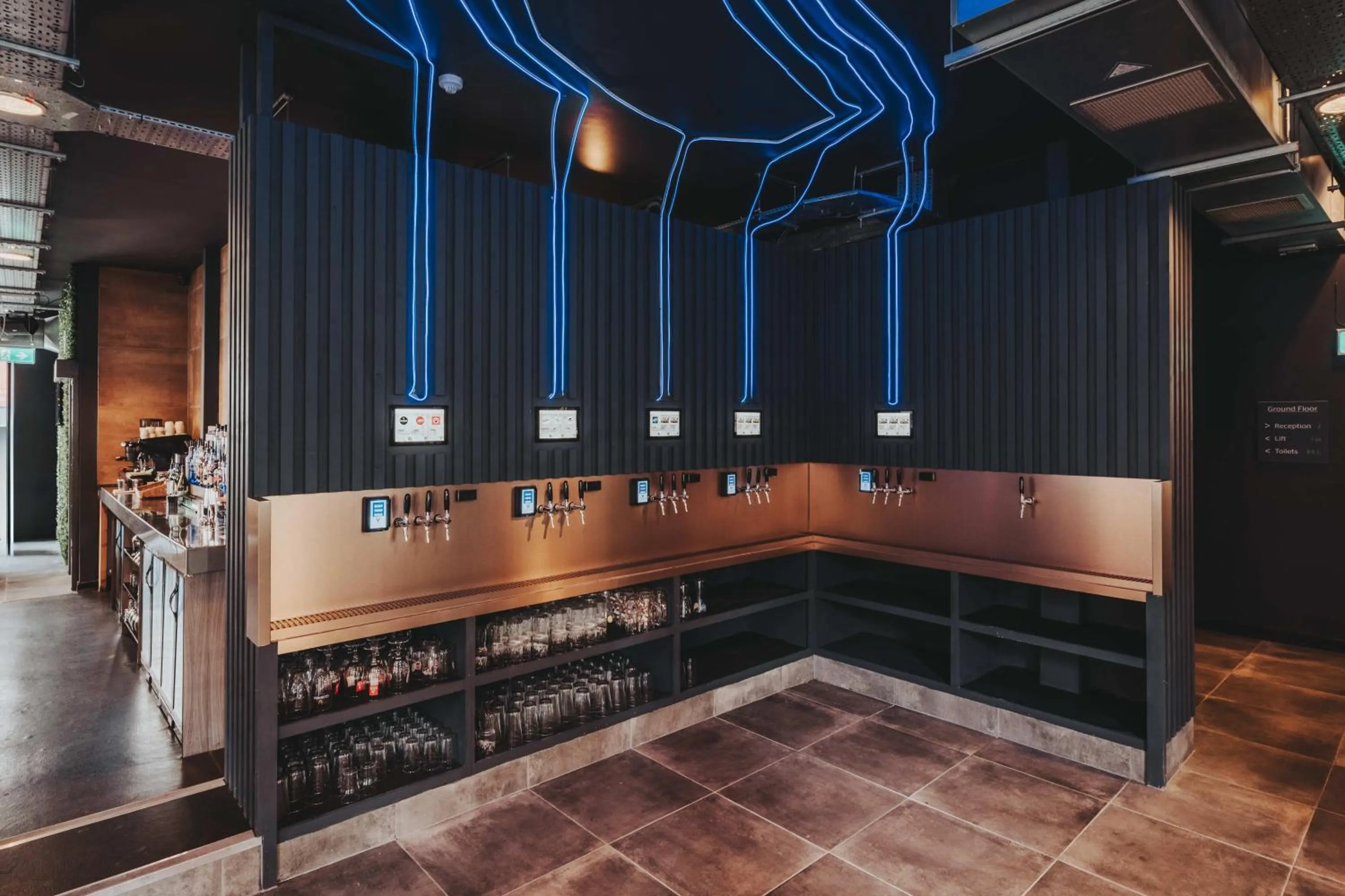 Lounge or bar in Kabannas Liverpool