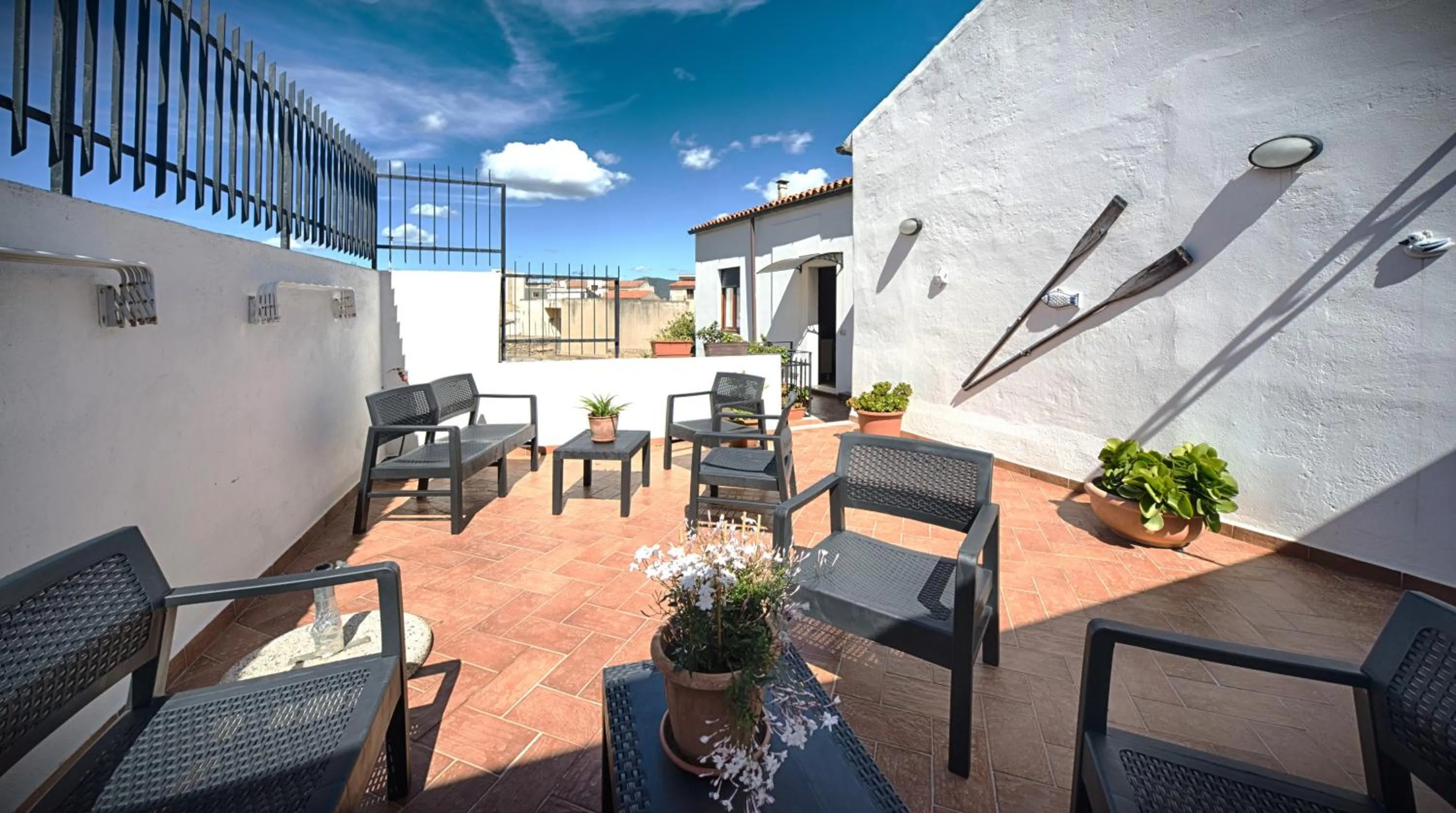 Patio in B&B Antica Dimora