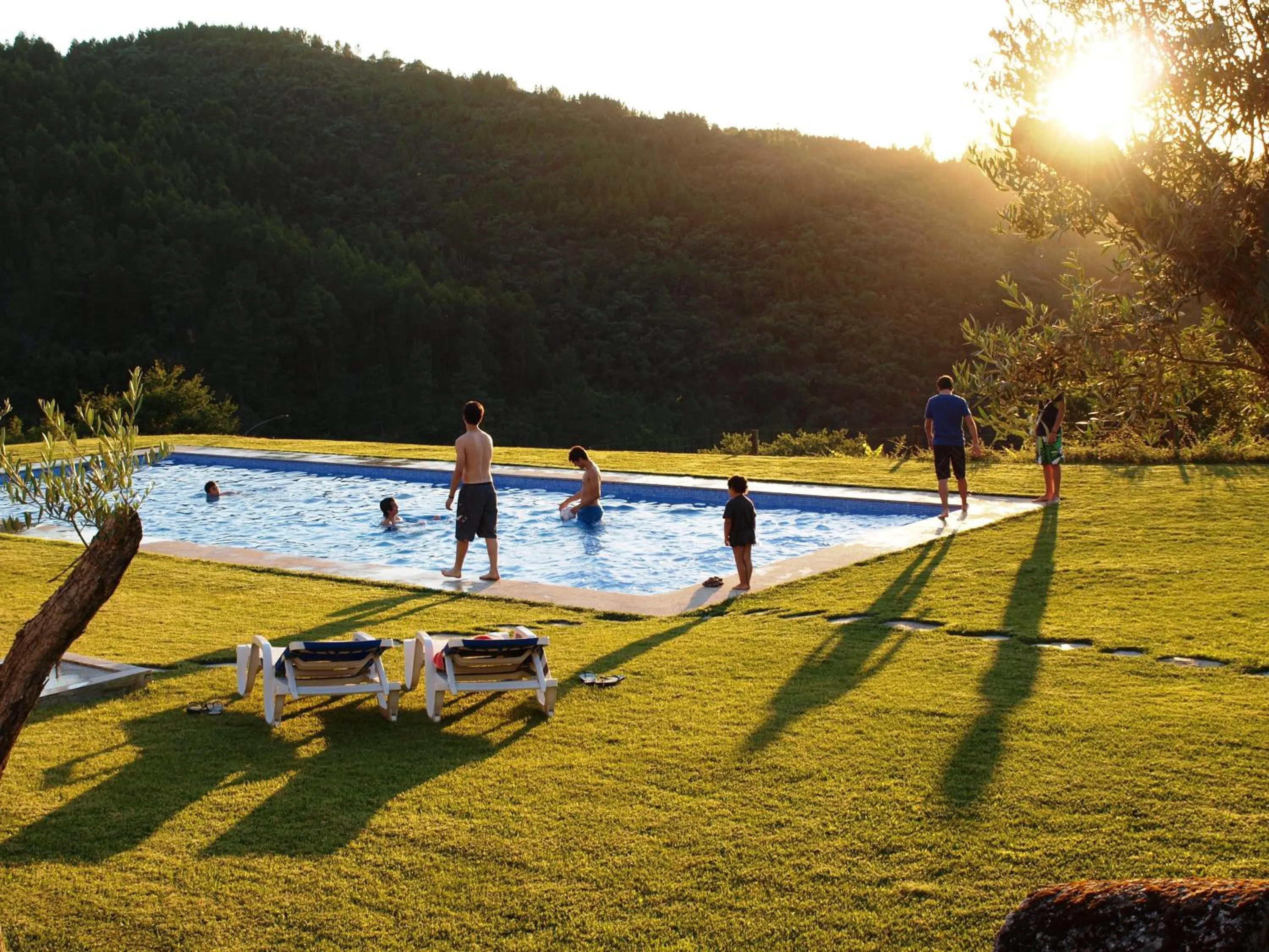 Swimming pool in Quinta da Pousadela - Agroturismo