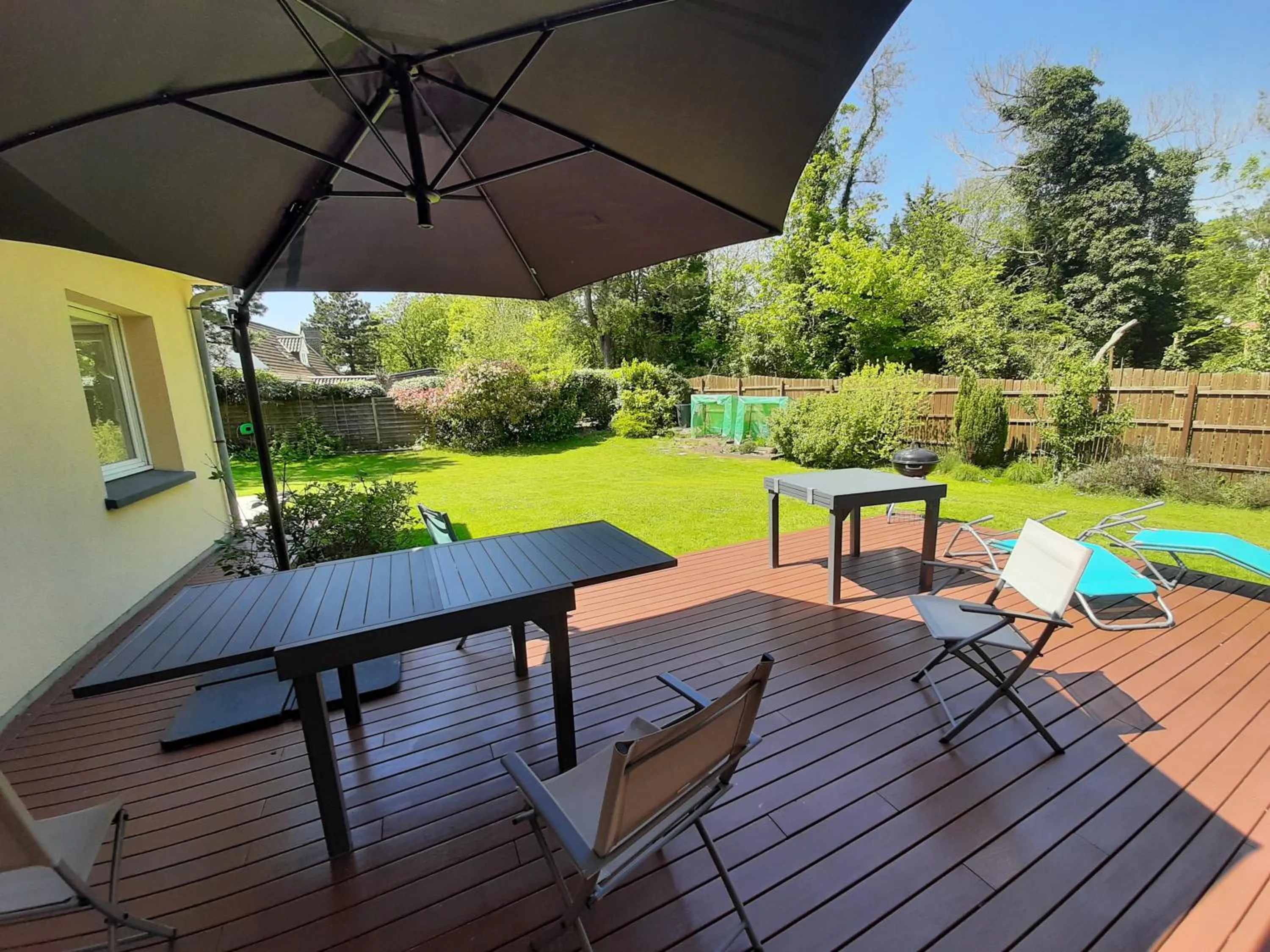 Garden in Chez Blandine & Pol