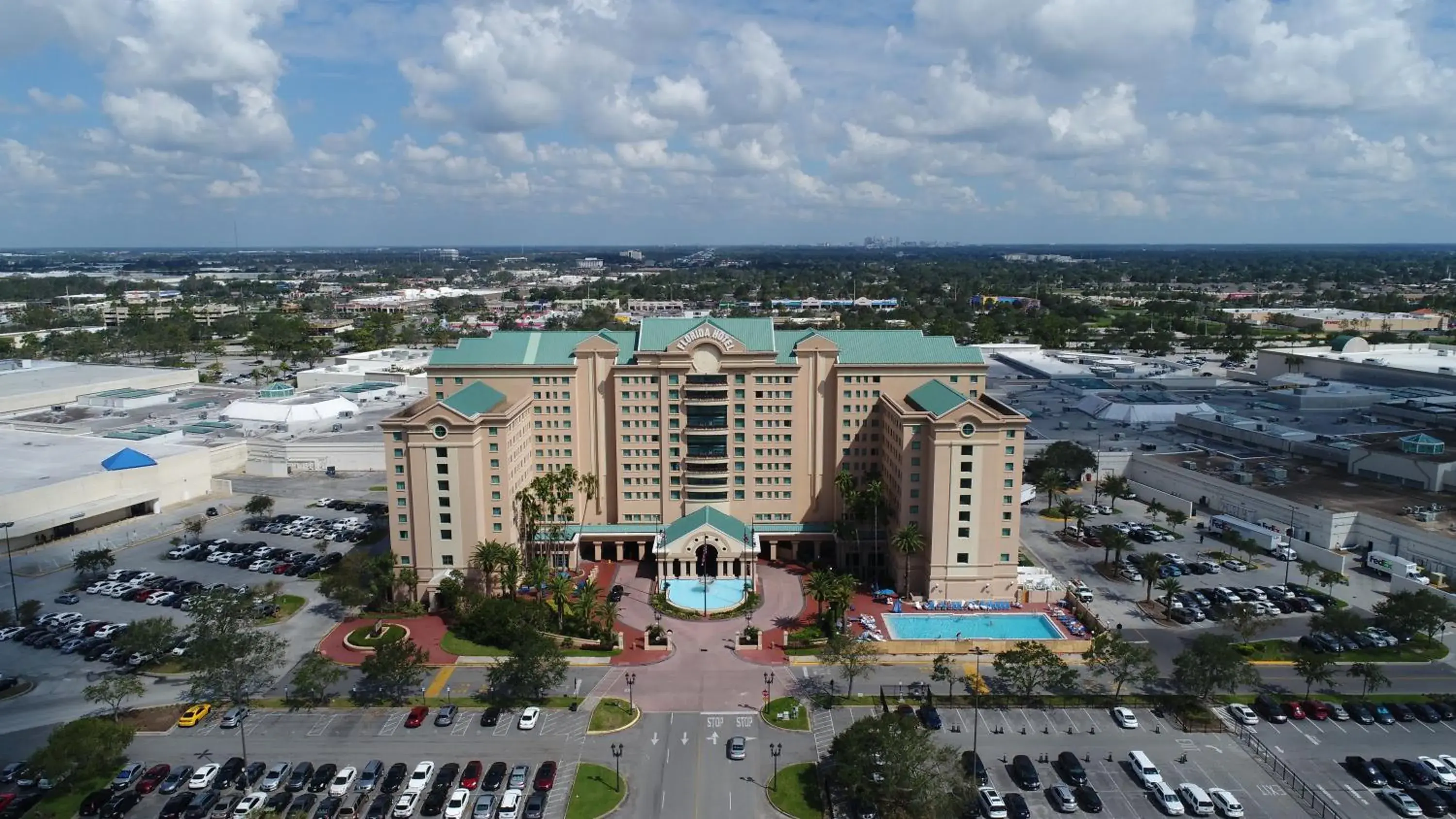 Property building in The Florida Hotel & Conference Center in the Florida Mall Property building in The Florida Hotel & Conference Center in the Florida Mall