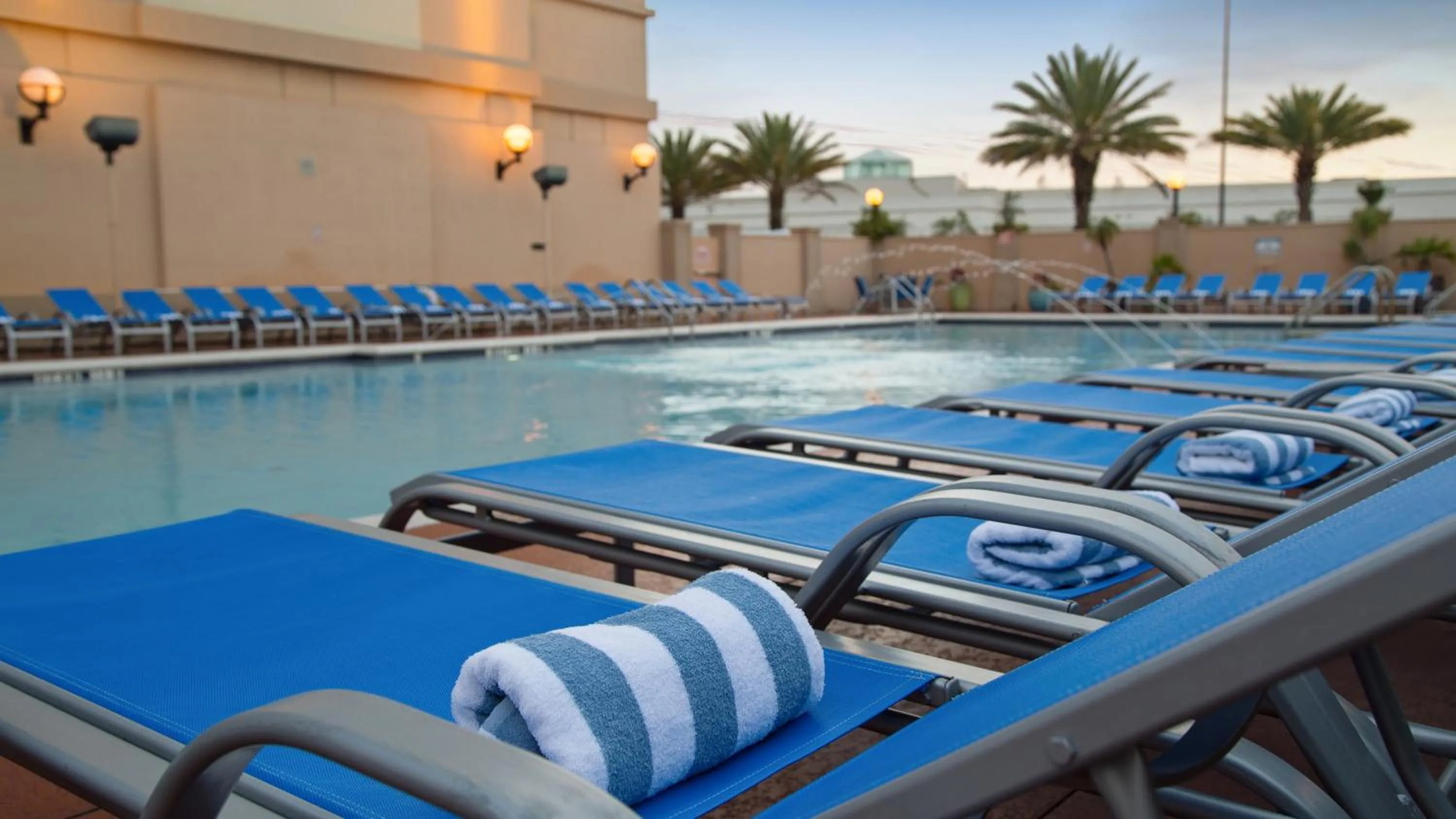 Pool view in The Florida Hotel & Conference Center in the Florida Mall