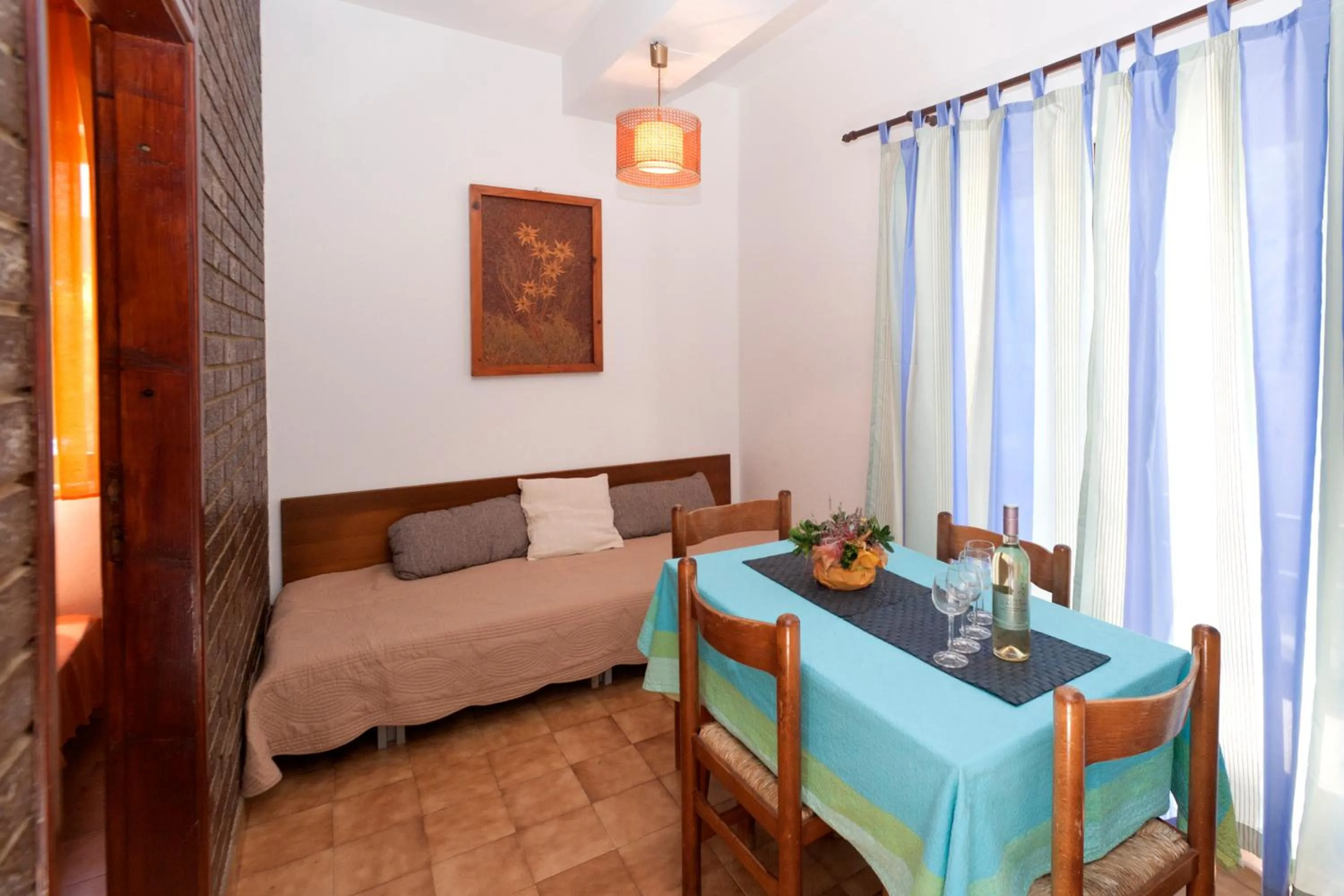 Living room, Bed in Apartments Mladenka