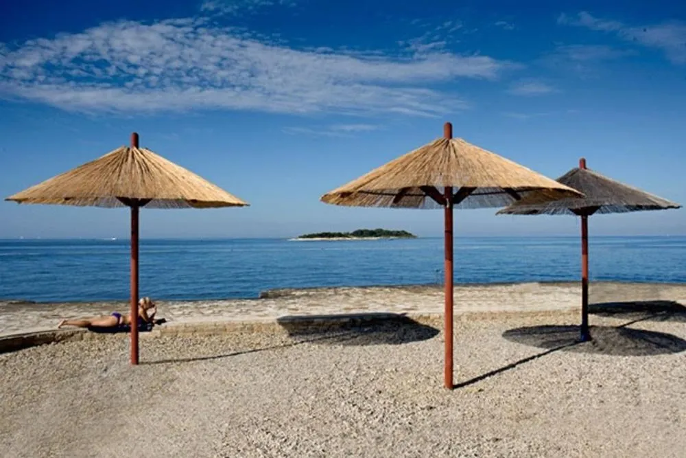 Beach in Apartments Mladenka