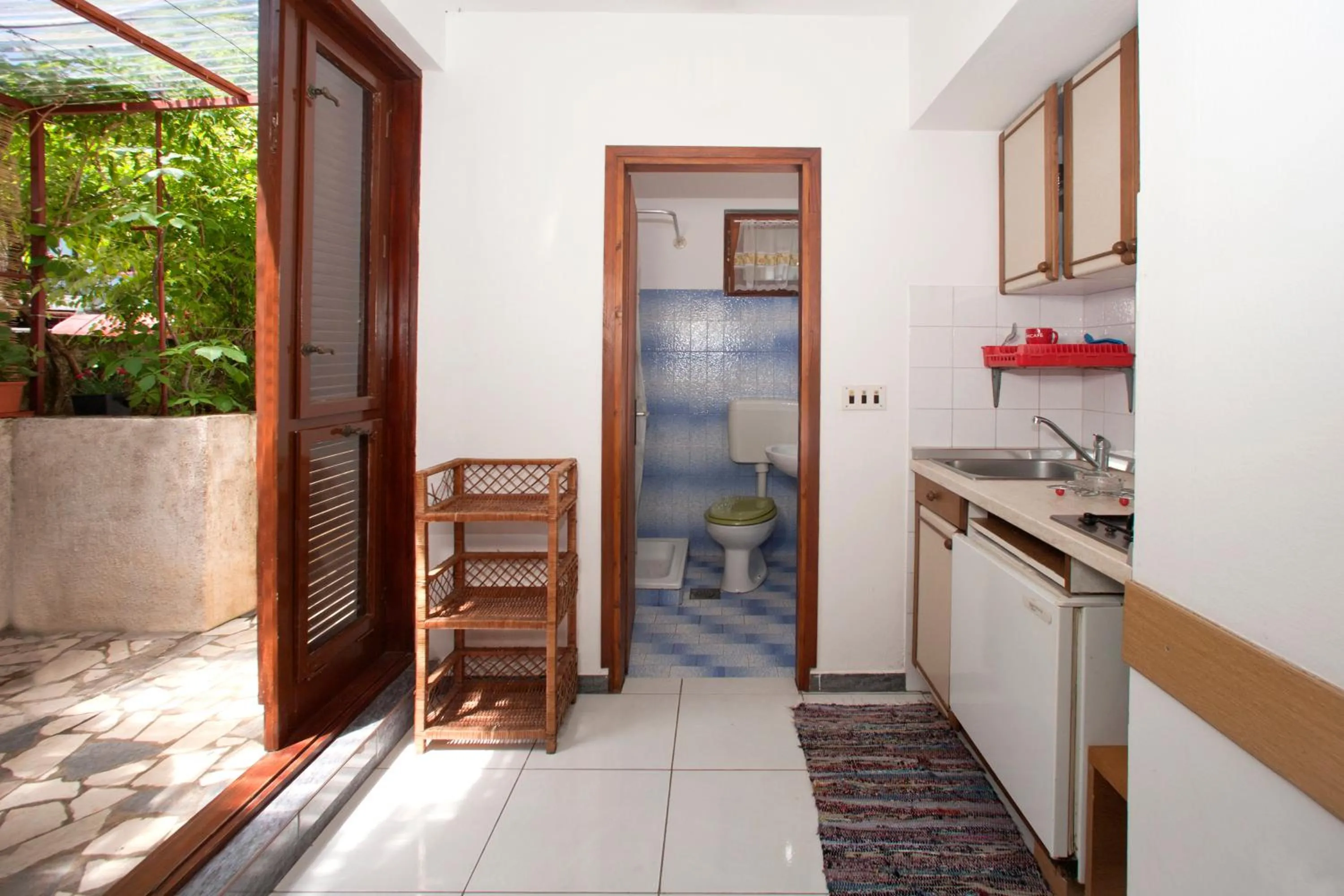 Bathroom in Apartments Mladenka