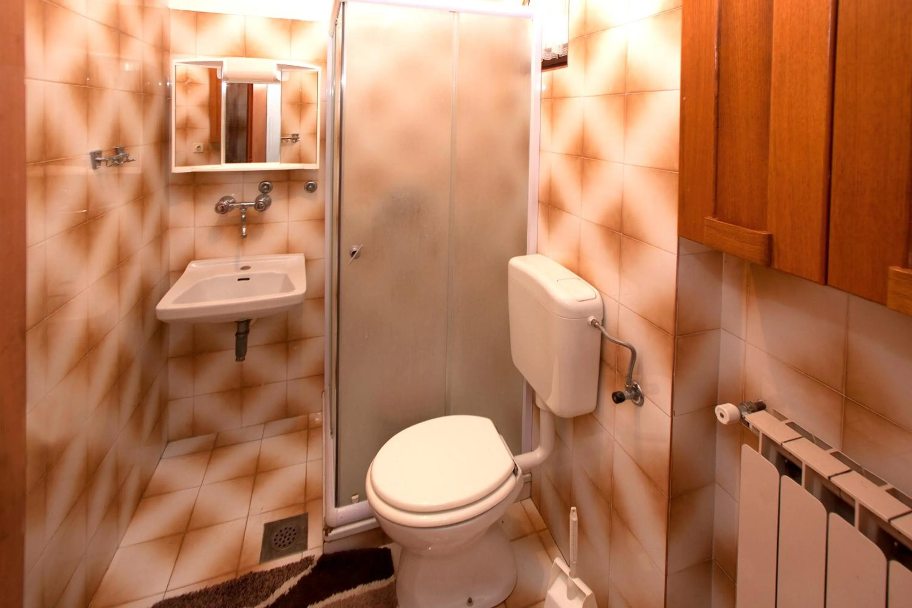 Bathroom in Apartments Mladenka