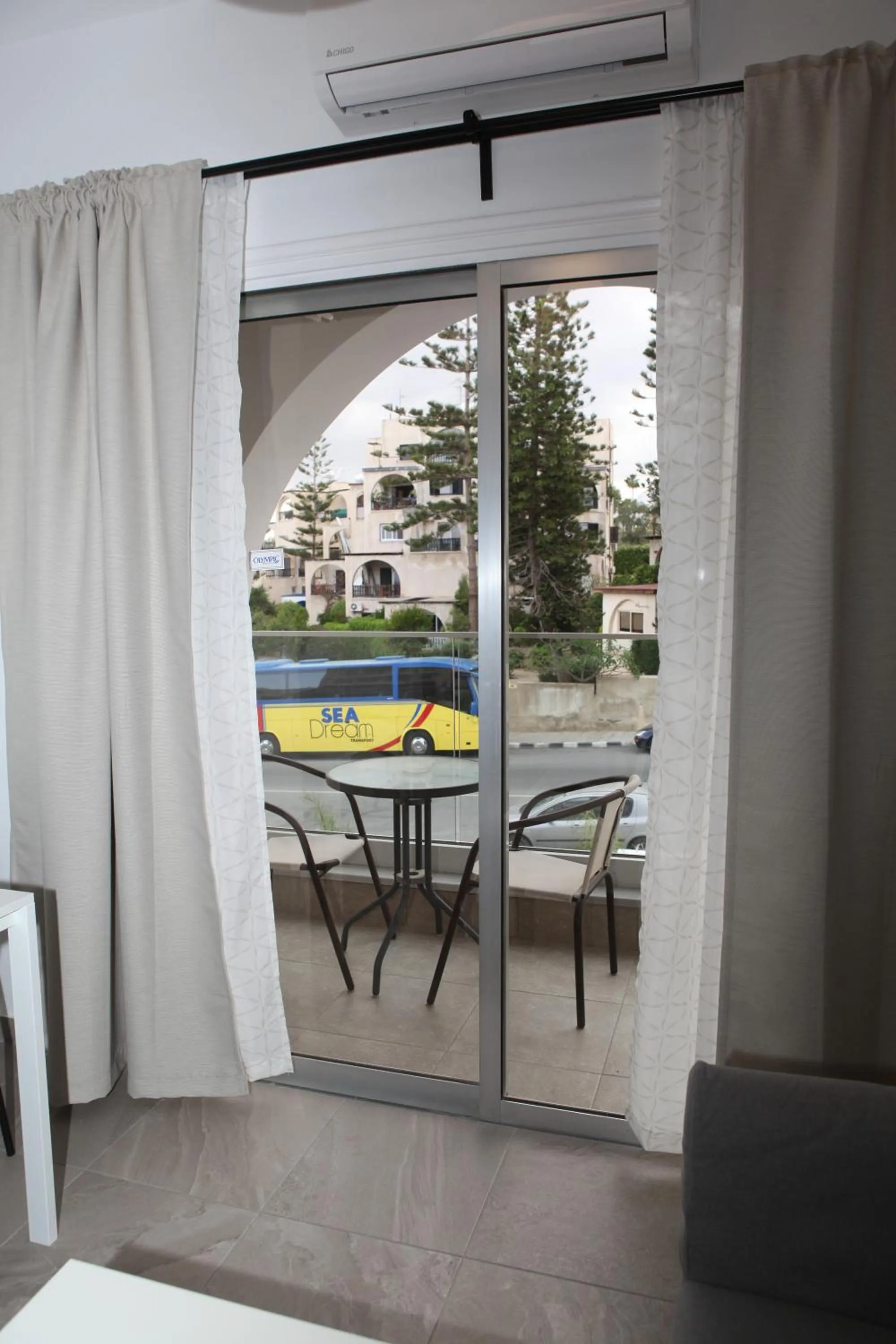 Balcony/Terrace in Polyxeni Hotel Apartments