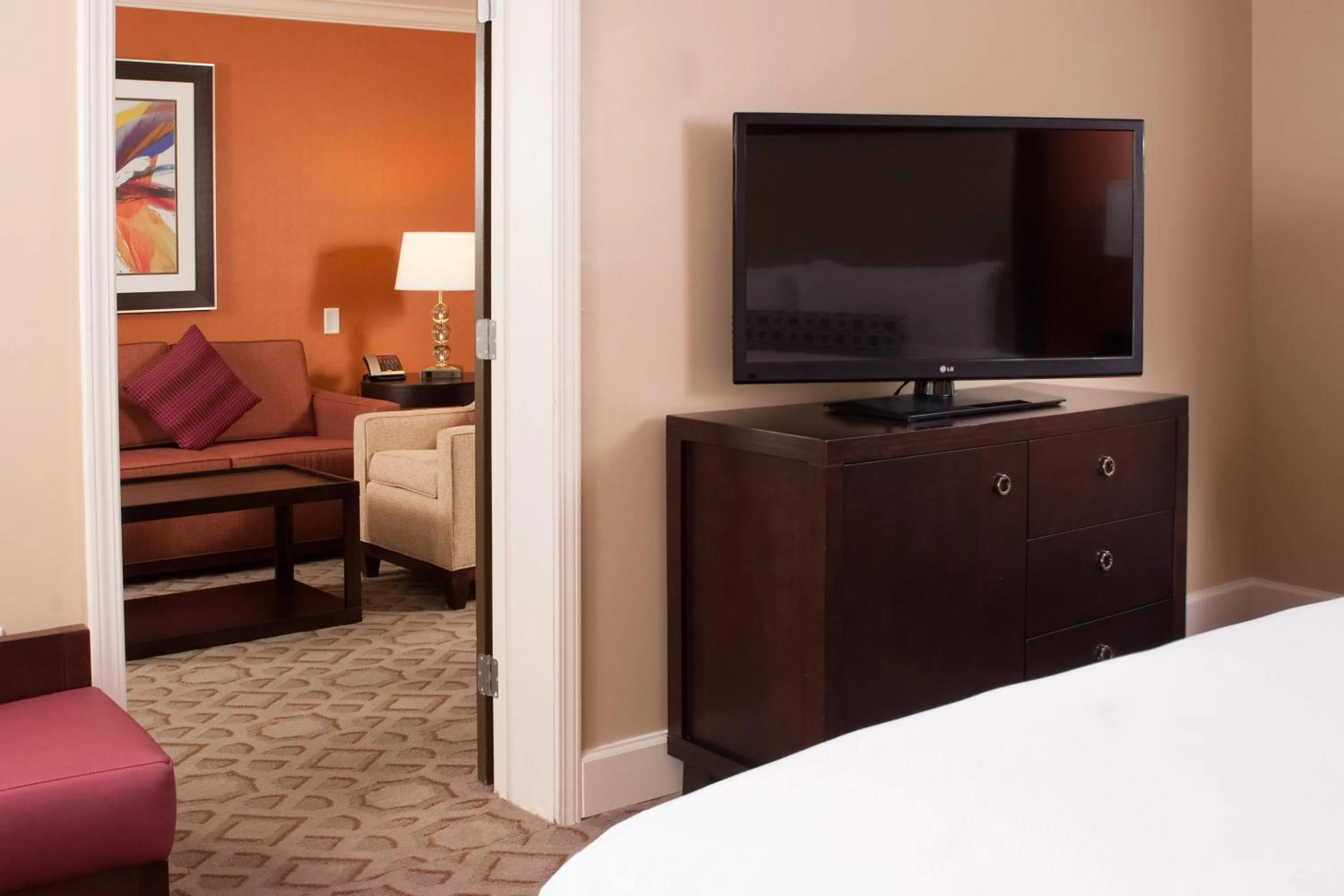 Bedroom, Bed in Delta Hotels by Marriott Orlando Lake Buena Vista