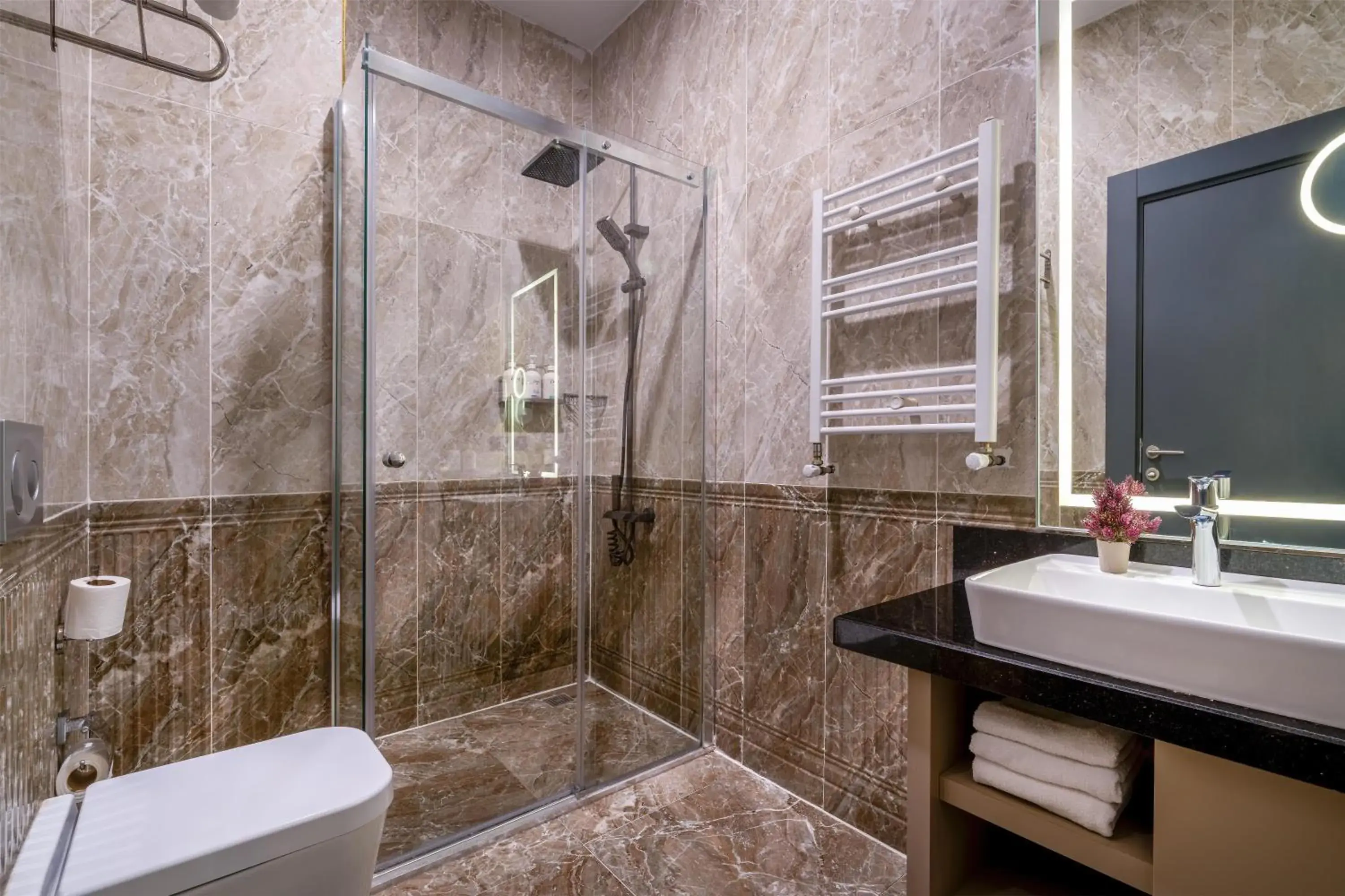 Bathroom in Best Western Premier Hidden Hills Hotel Bathroom in Best Western Premier Hidden Hills Hotel